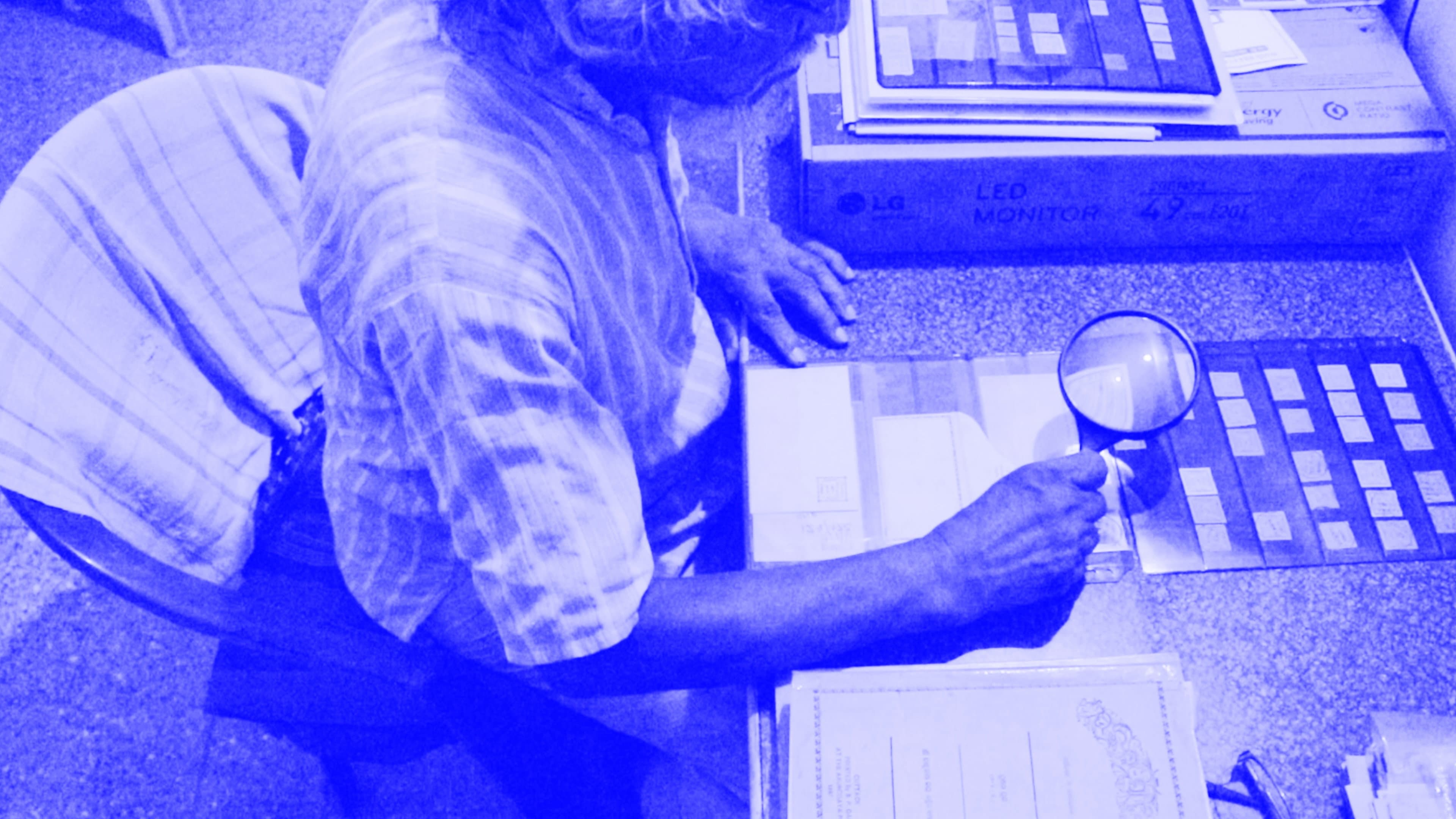 The Volunteer Archivists backdrop