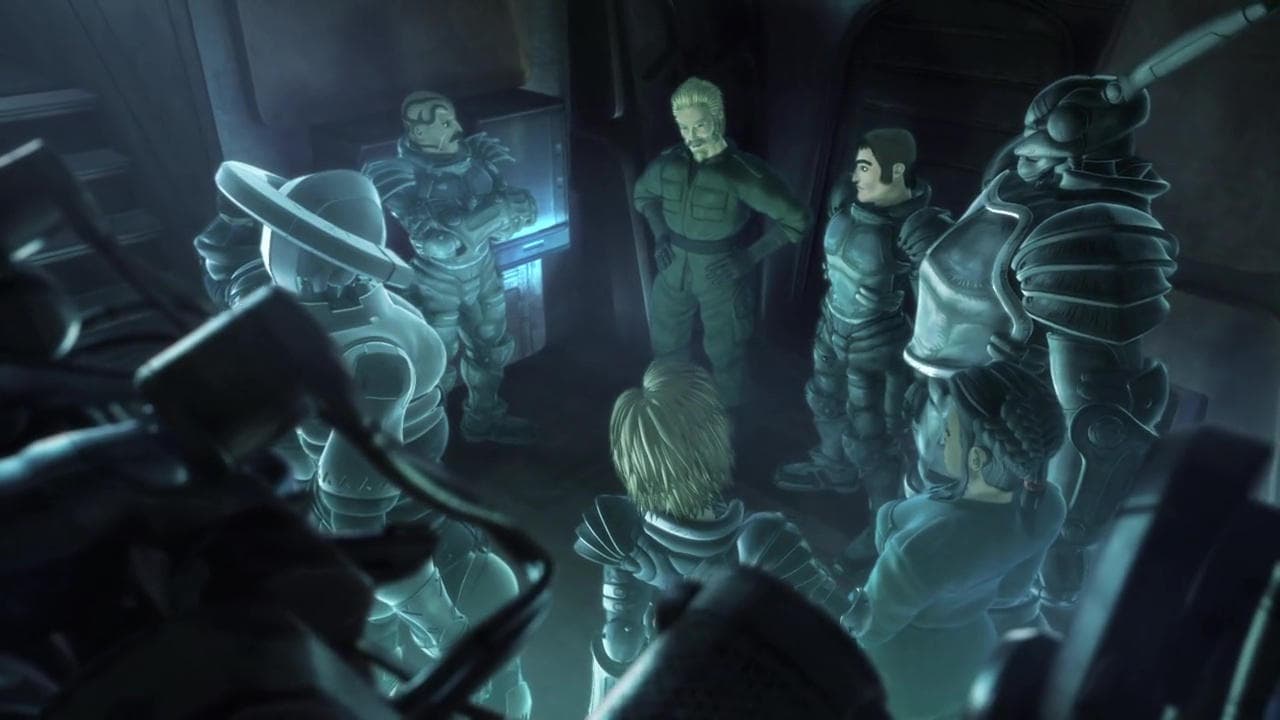 Appleseed XIII: Ouranos backdrop