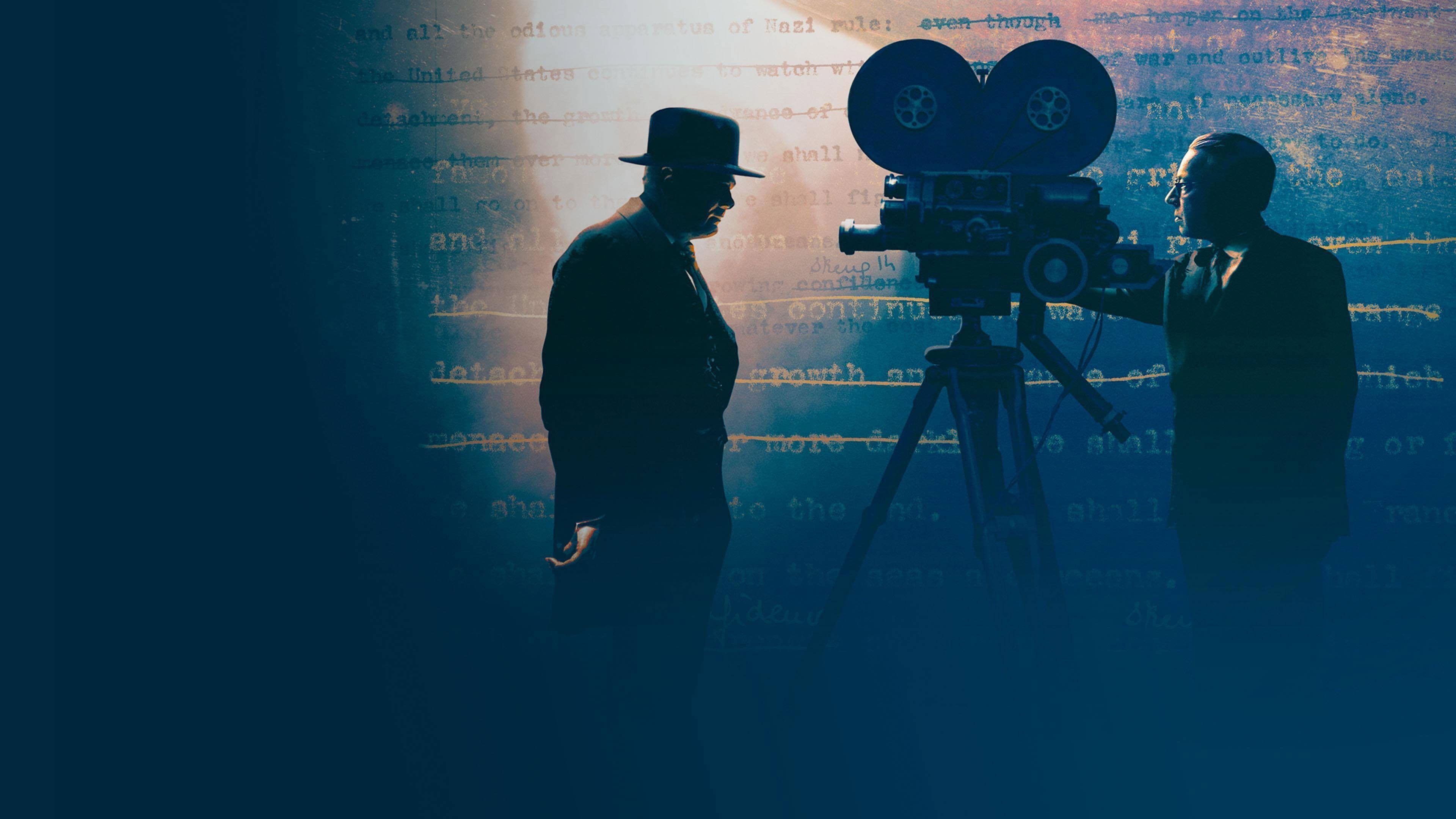 Churchill and the Movie Mogul backdrop