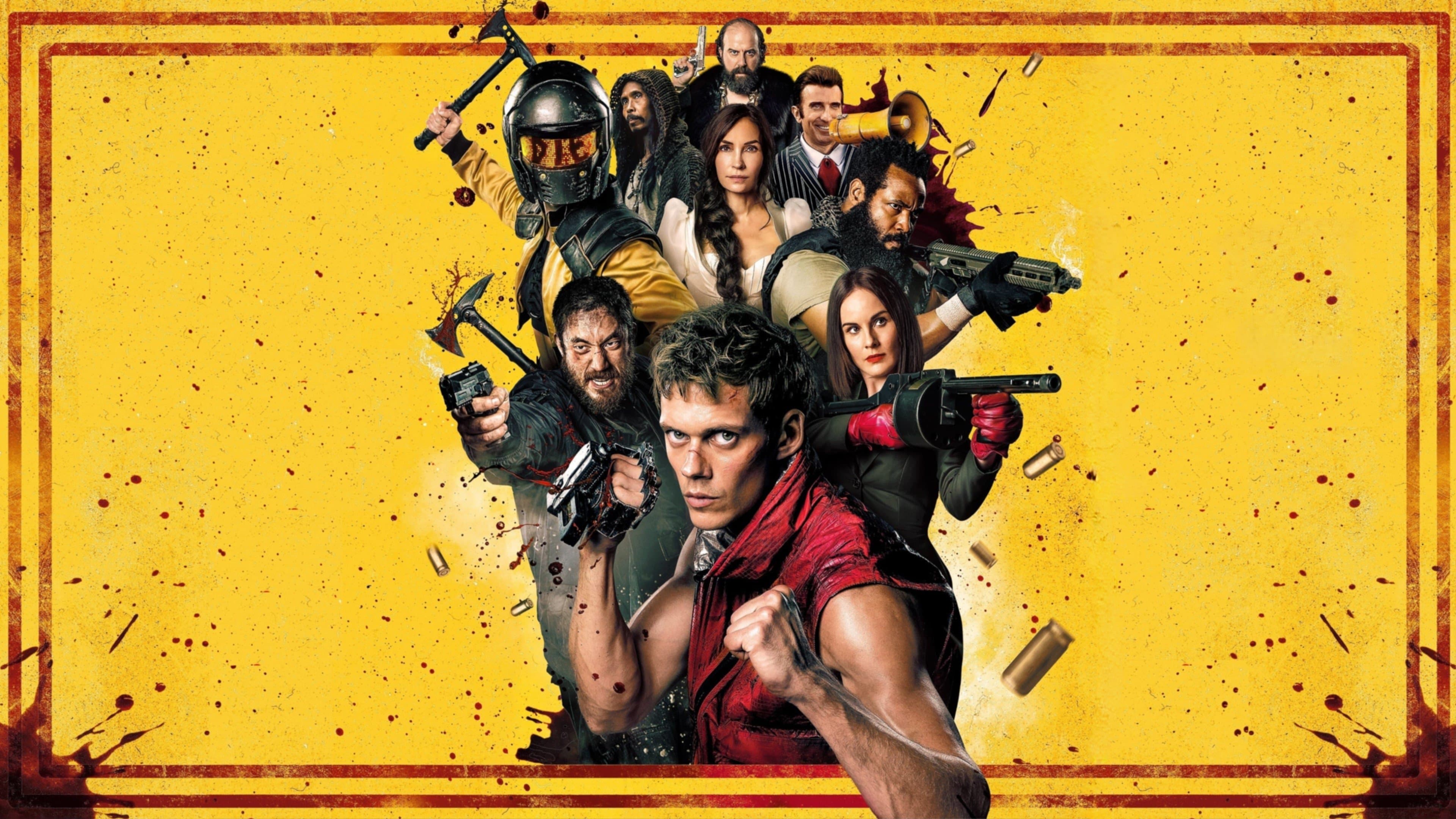 Boy Kills World backdrop