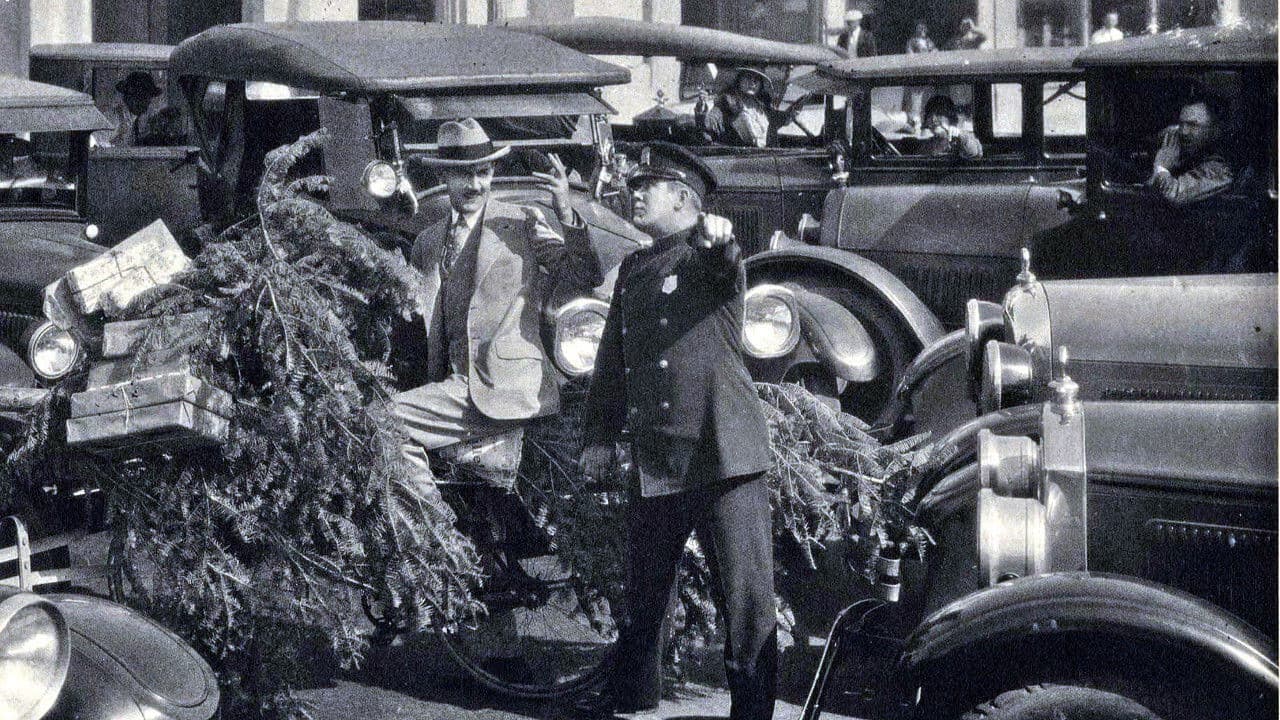 There Ain't No Santa Claus backdrop