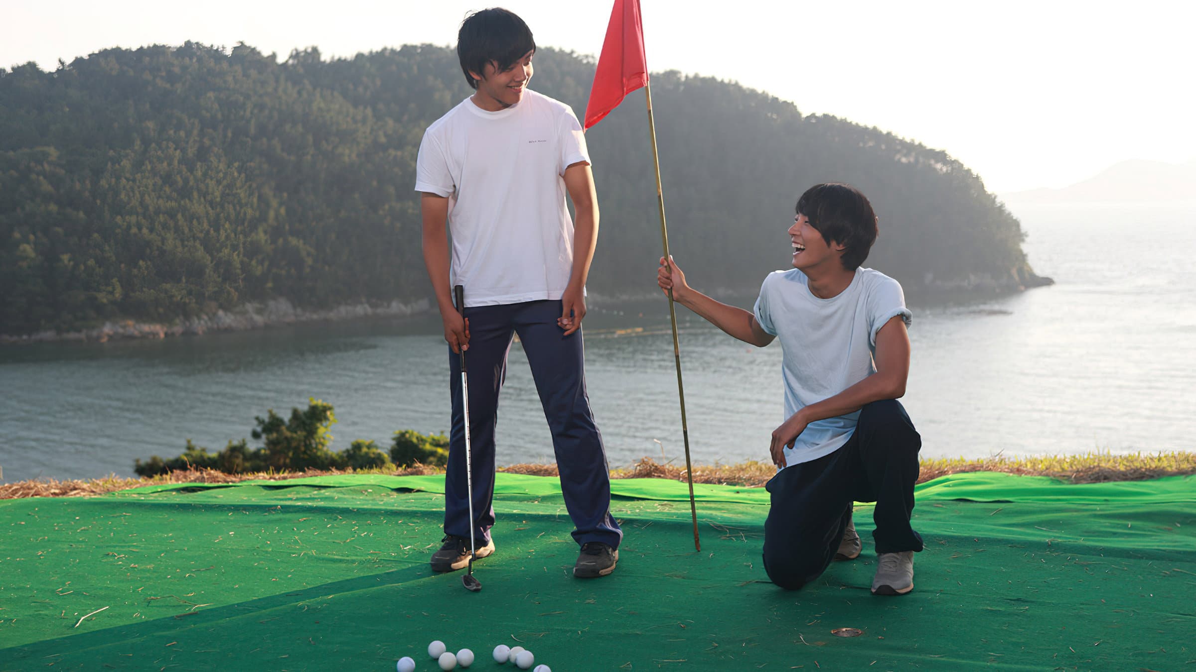 Mr. Perfect backdrop