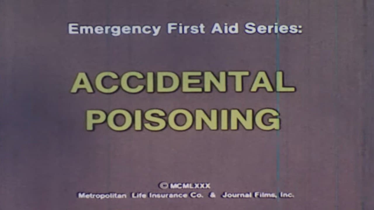 Emergency First Aid Series: Accidental Poisoning backdrop