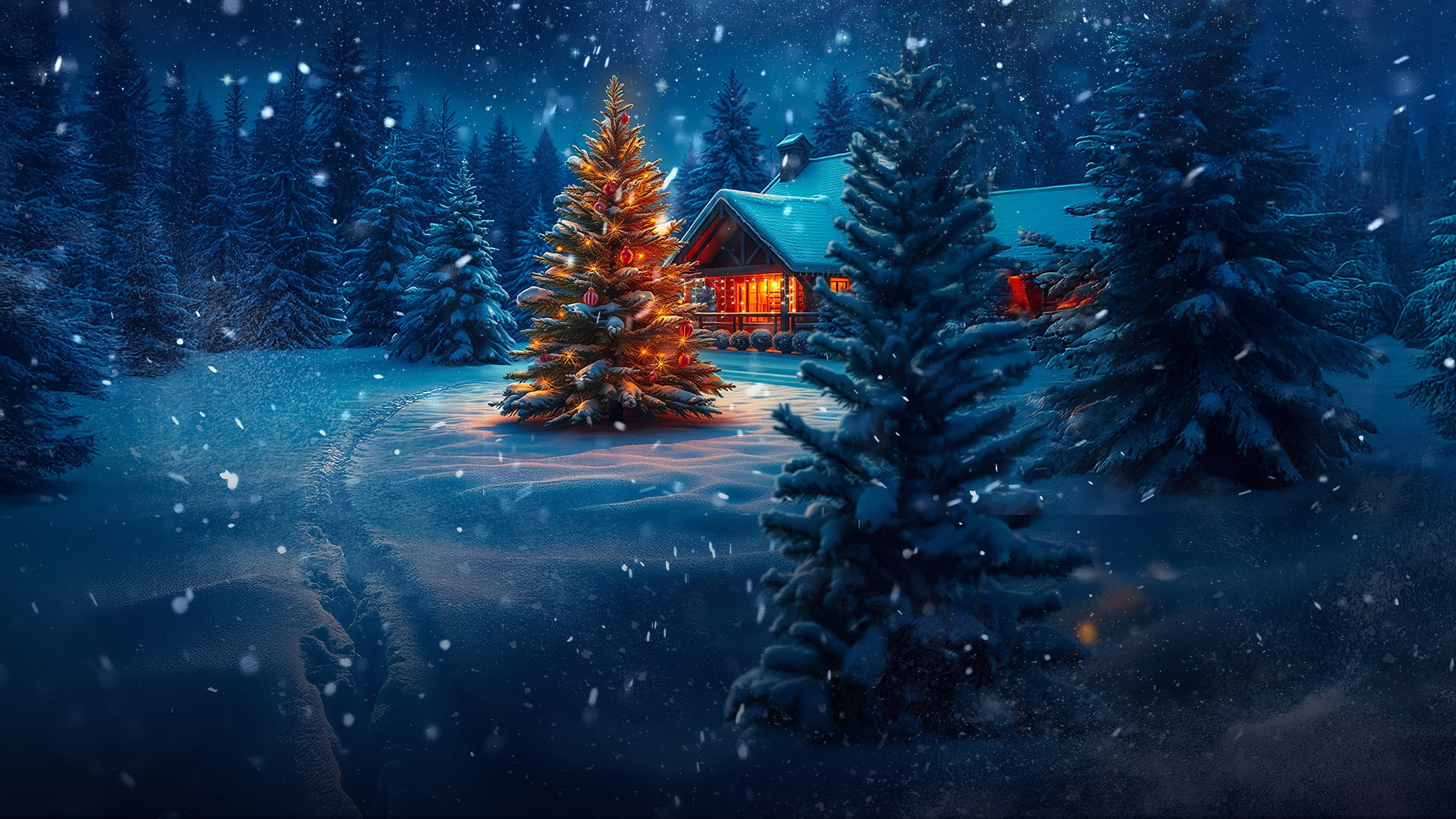 Новогоднее чудо backdrop