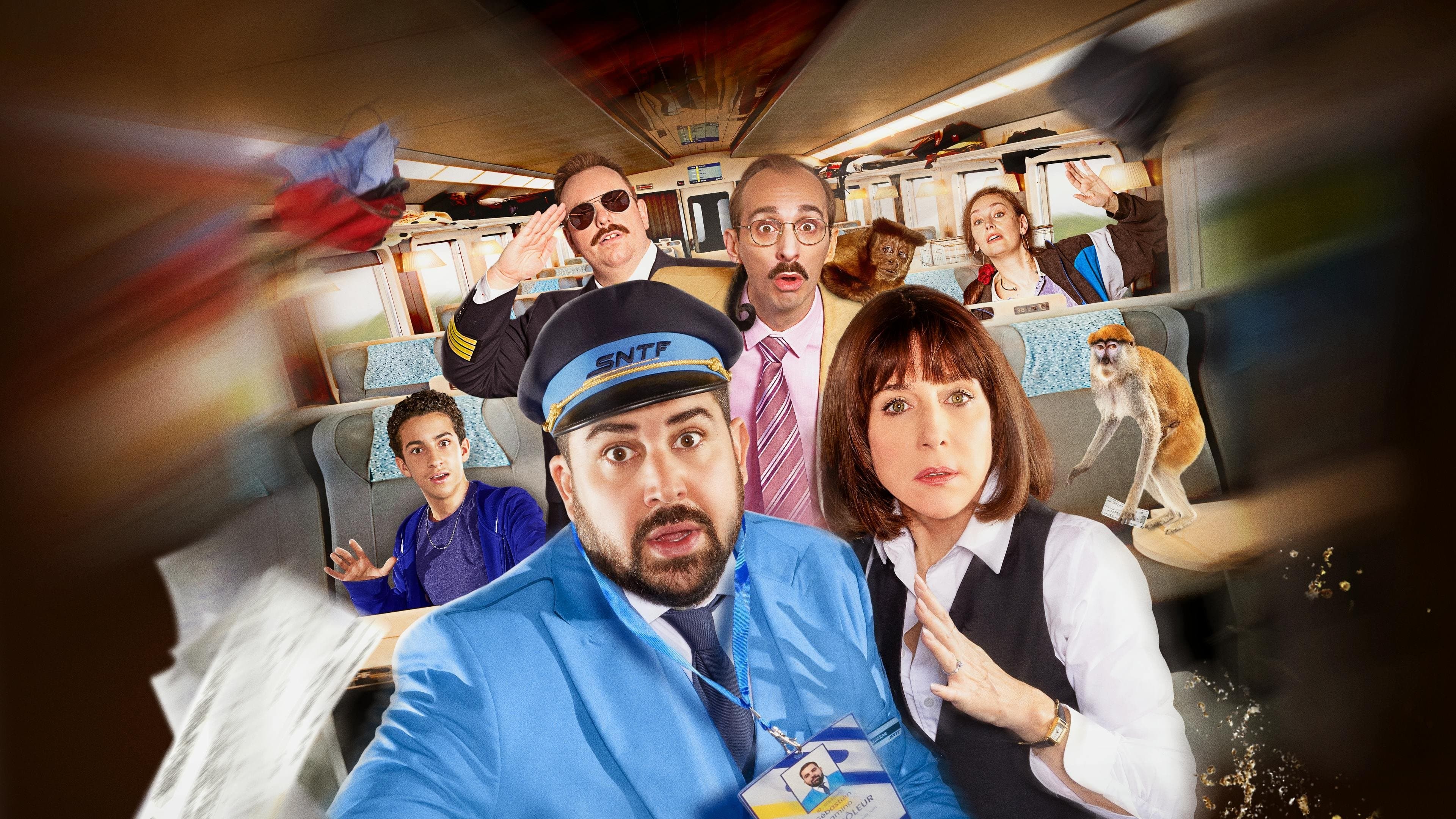 The Madness Express backdrop