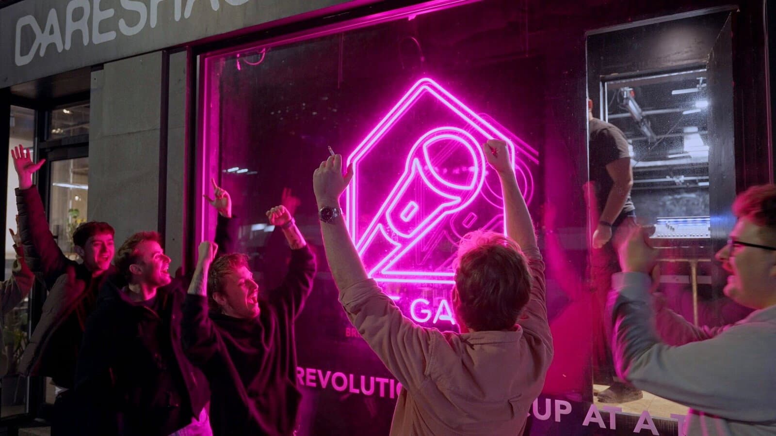 The Home of Comedy backdrop