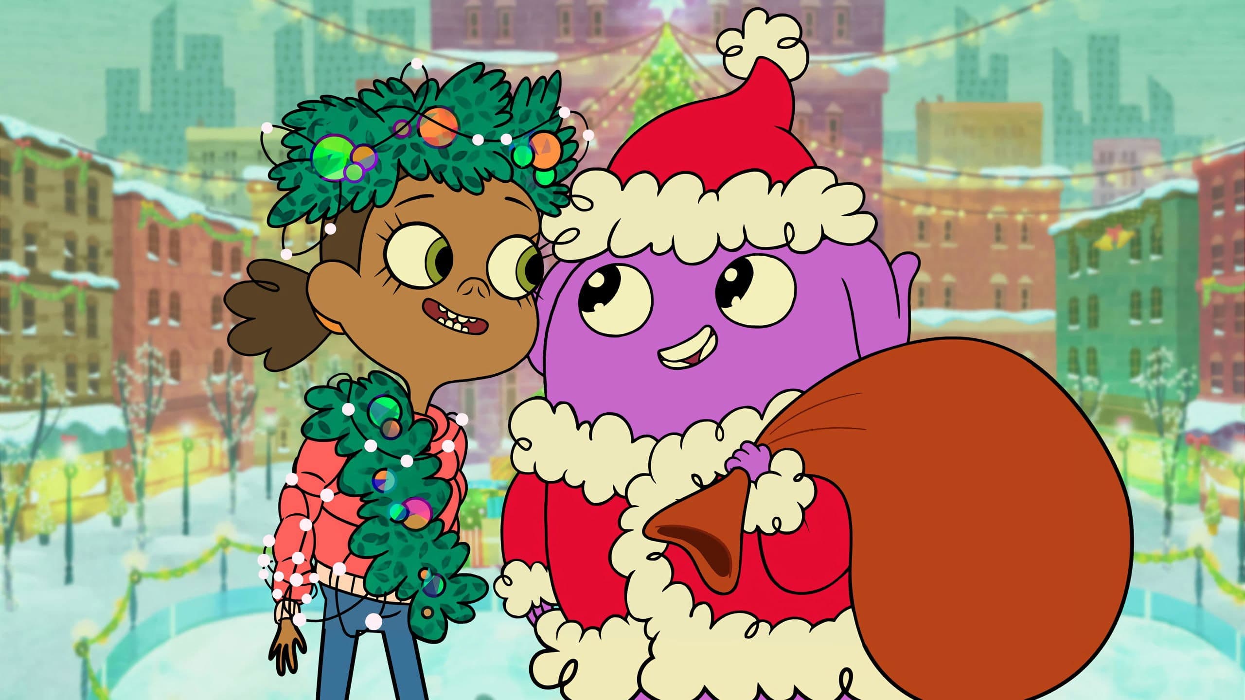 DreamWorks Home: For the Holidays backdrop