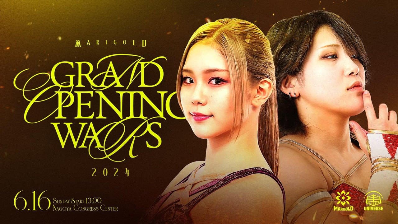 Marigold Grand Opening Wars 2024 ~ Day 6 backdrop