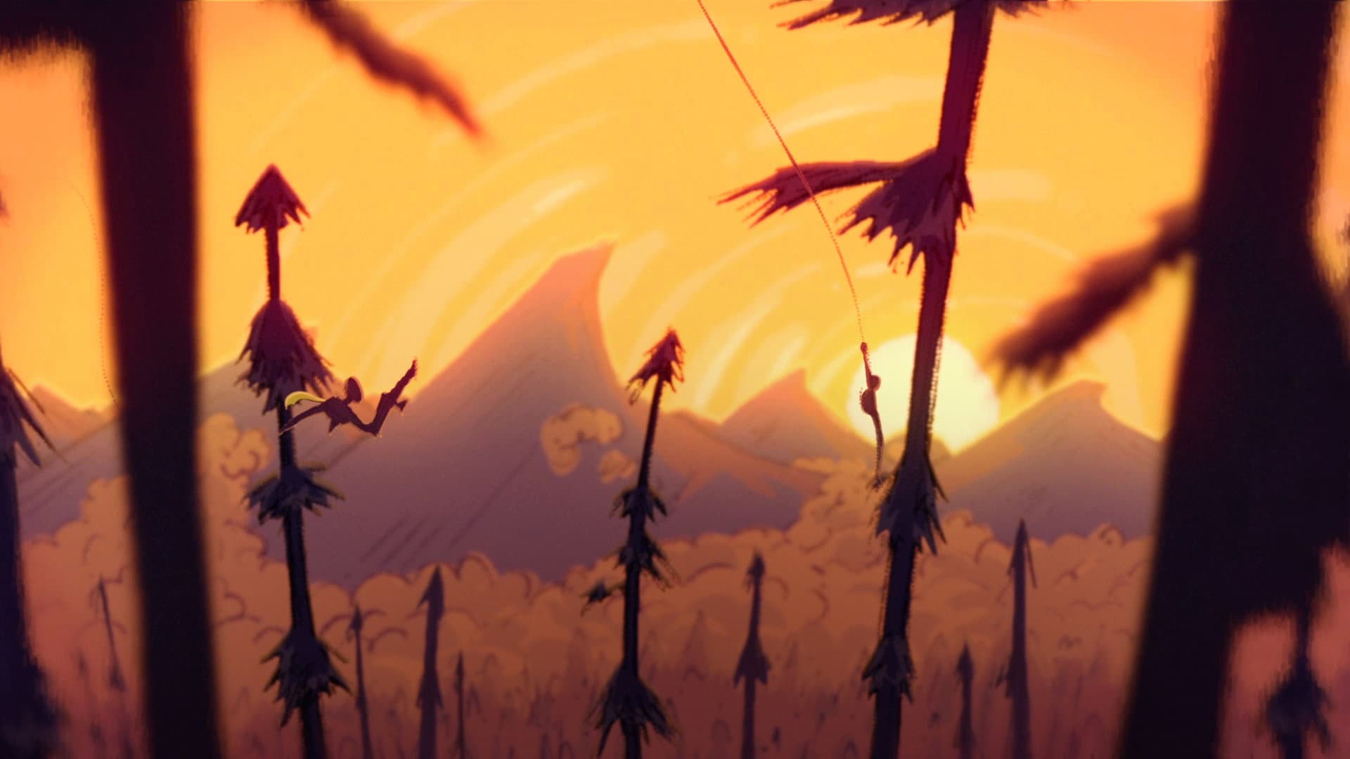 A Silky Scarf backdrop