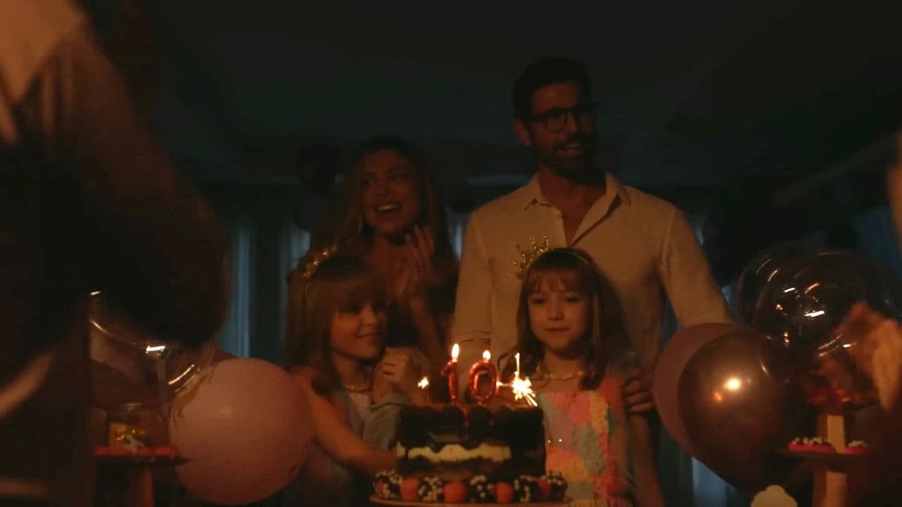 A Happy Family backdrop