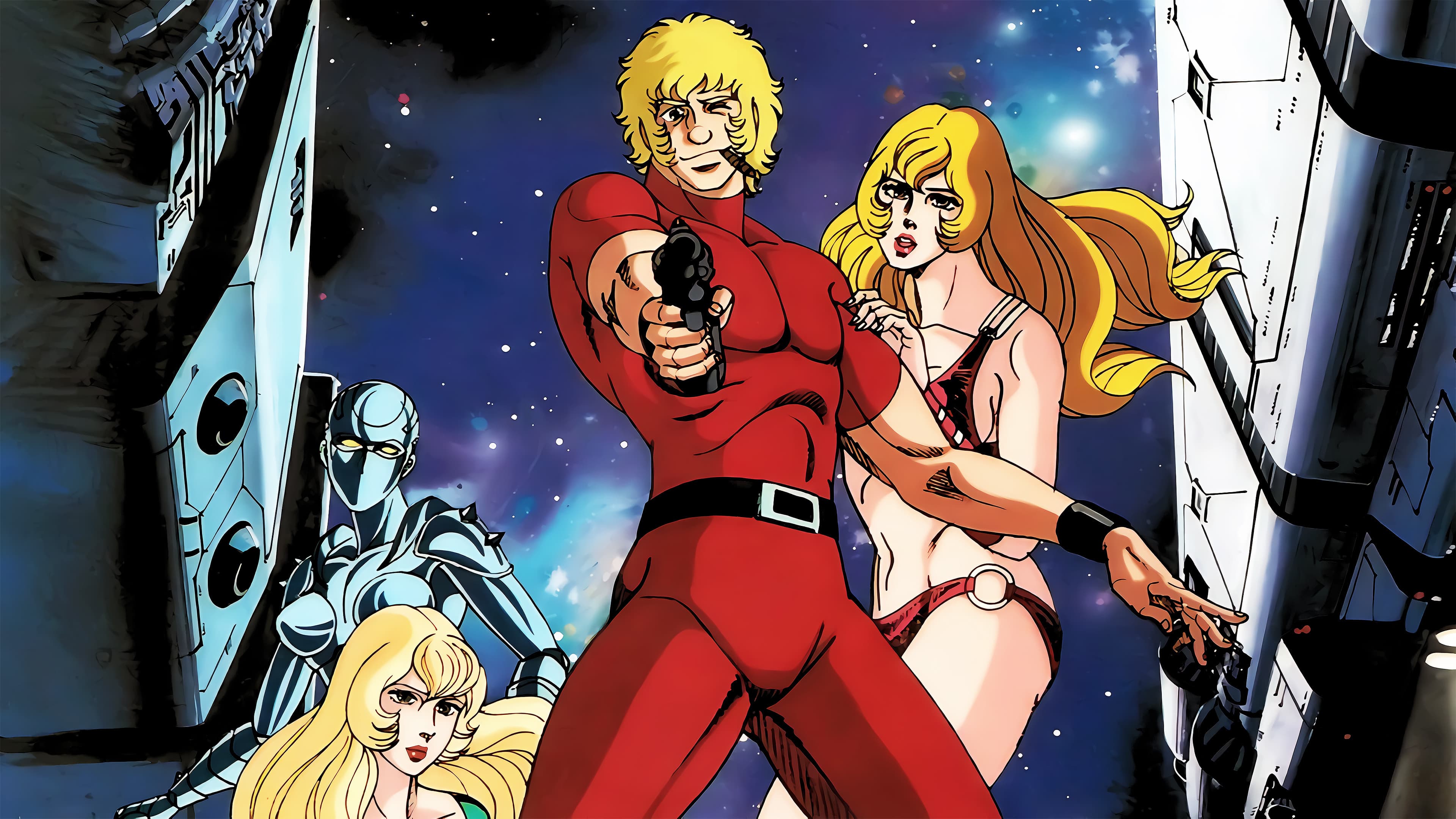 Space Adventure Cobra: The Movie backdrop