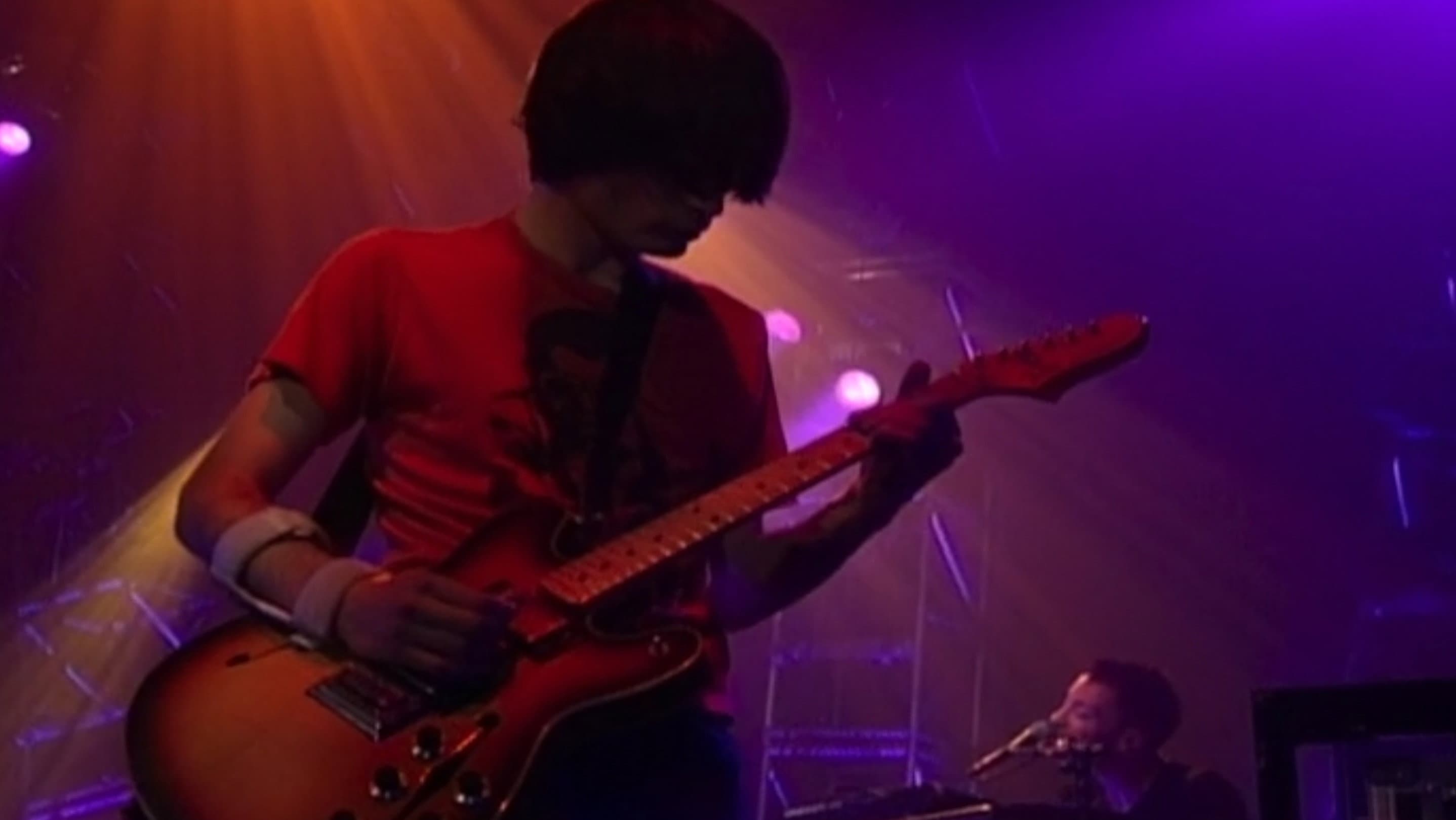 Radiohead • Live From the 10 Spot 1997 backdrop