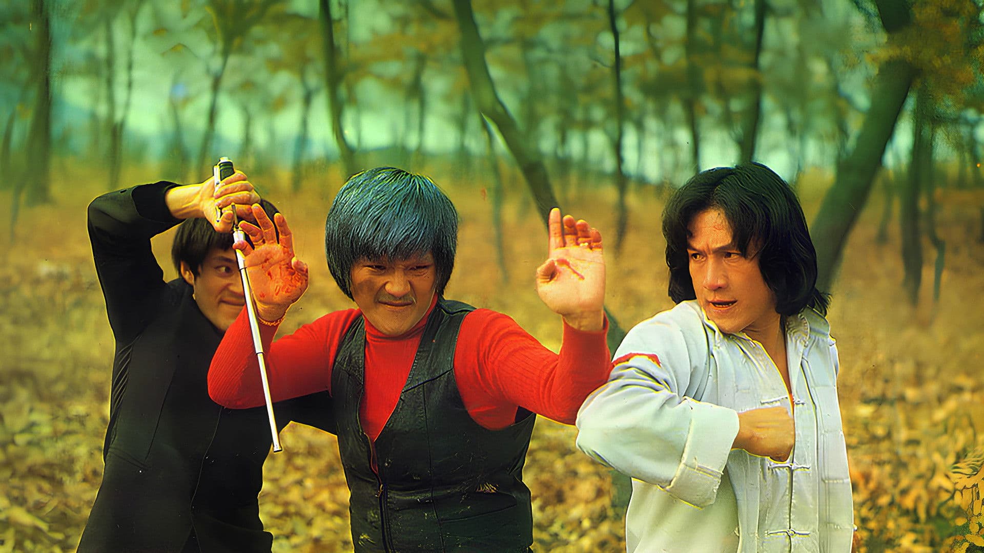 Jackie and Bruce to the Rescue backdrop