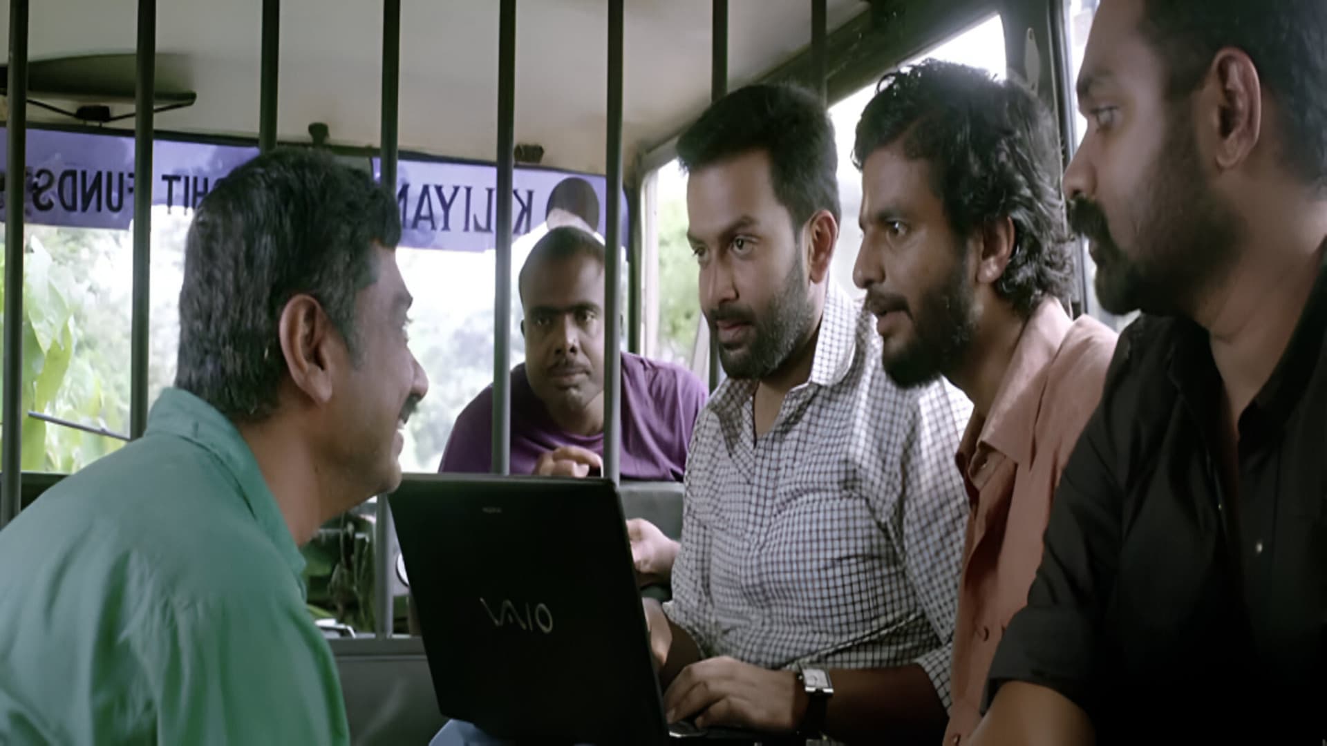 Sapthamashree Thaskaraha backdrop