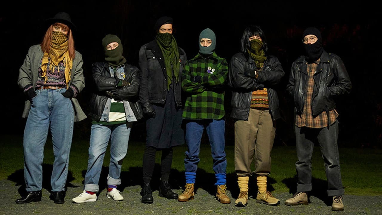 Six Angry Women backdrop