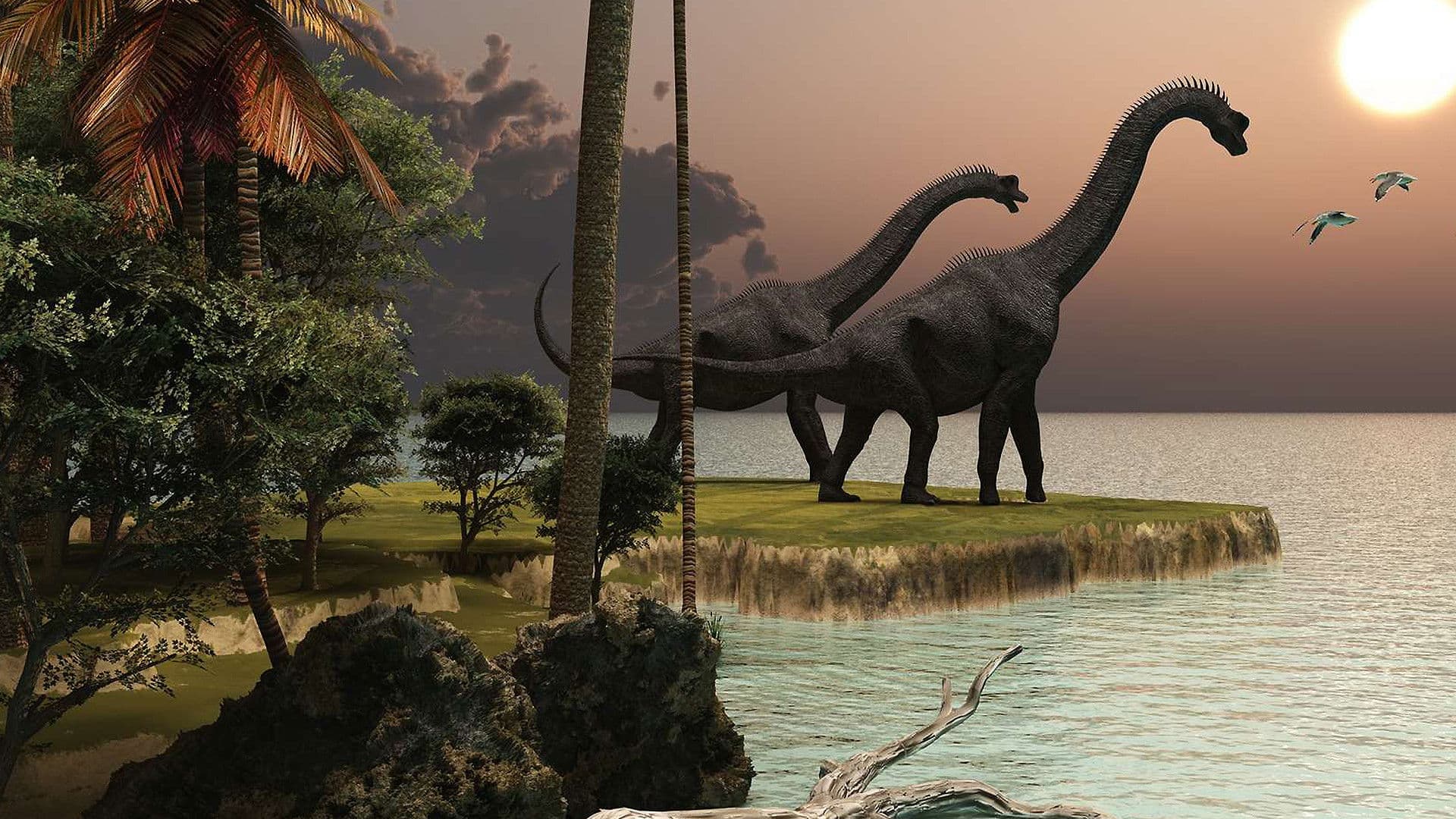 La vie des dinosaures backdrop