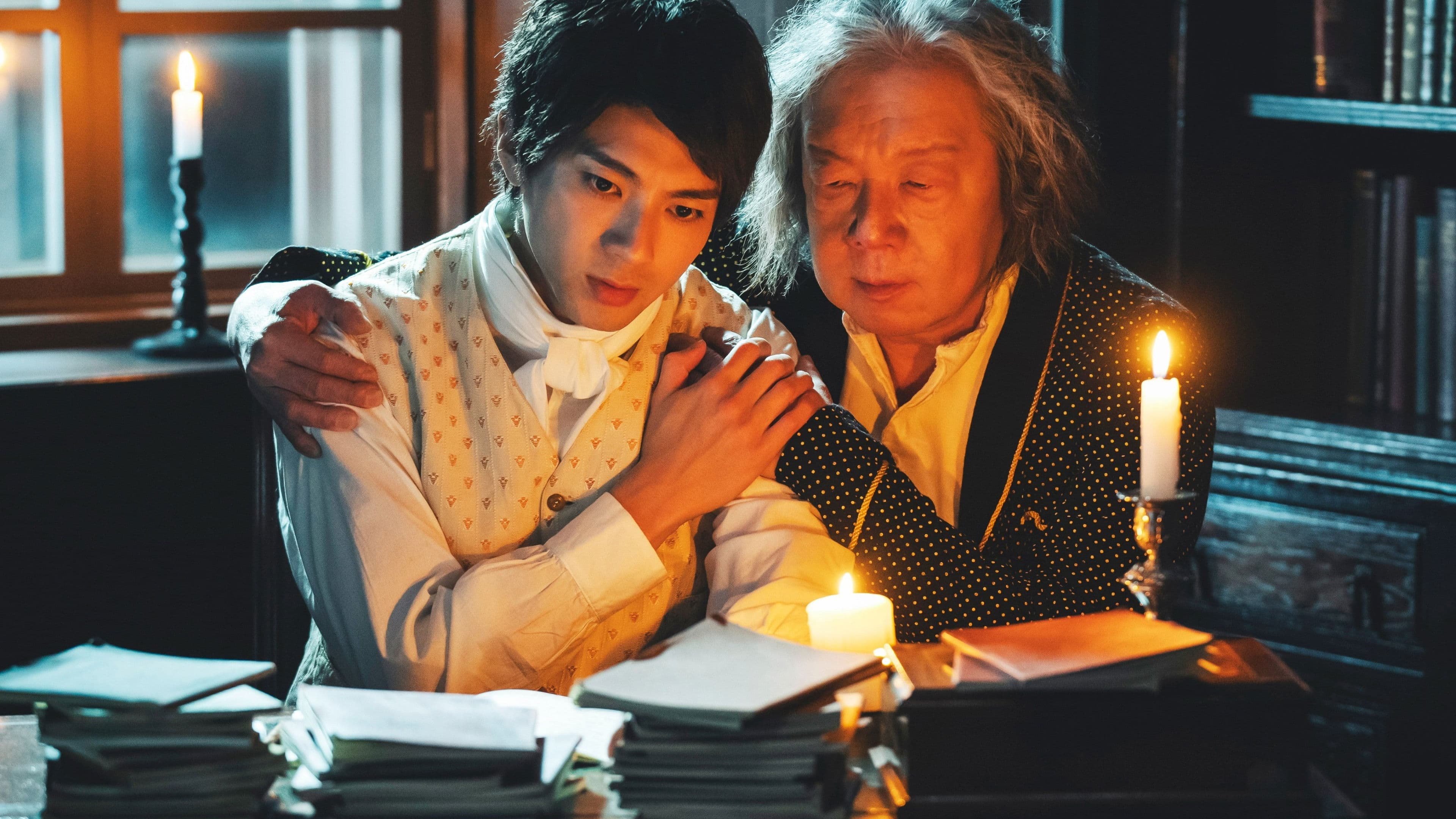 Faking Beethoven backdrop