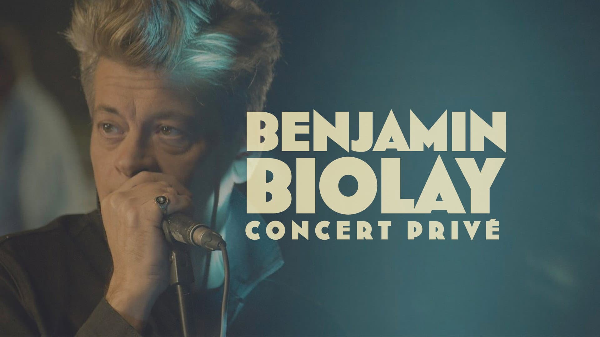 Benjamin Biolay - Concert privé backdrop