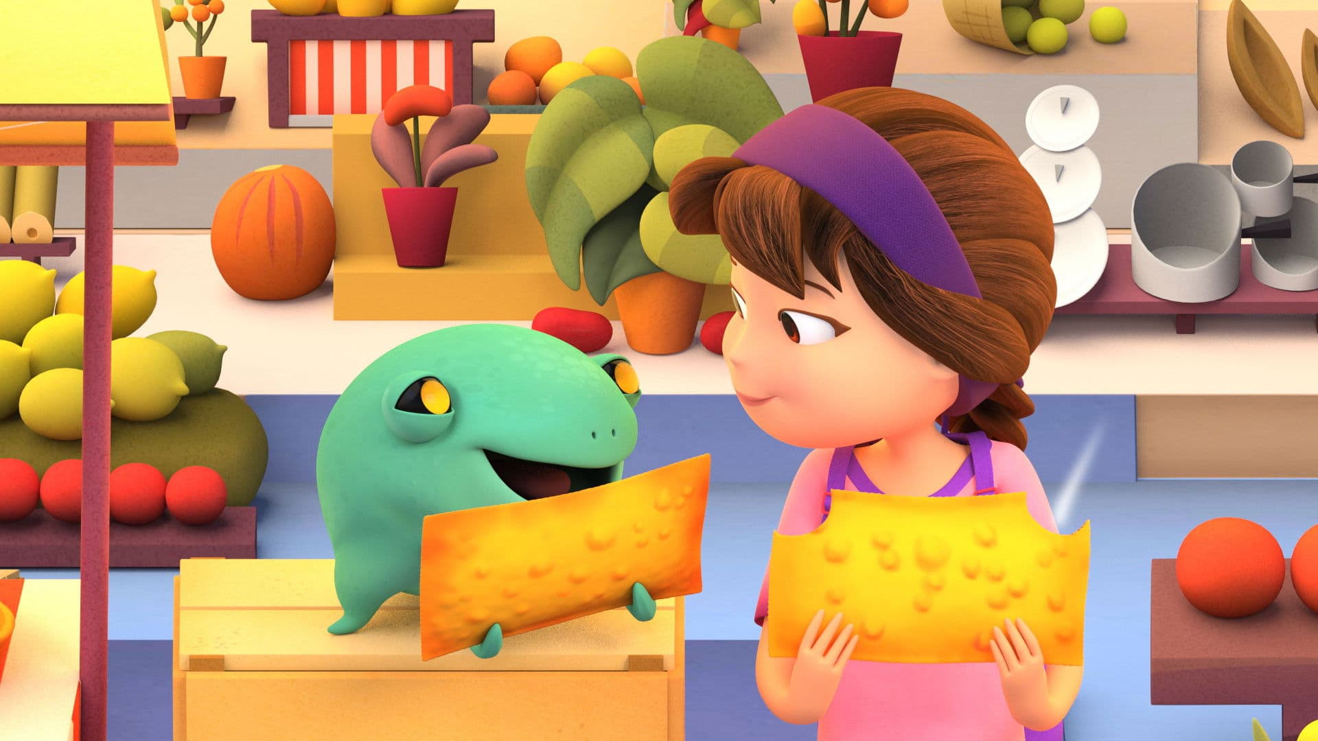 Journey with Tarsilinha backdrop