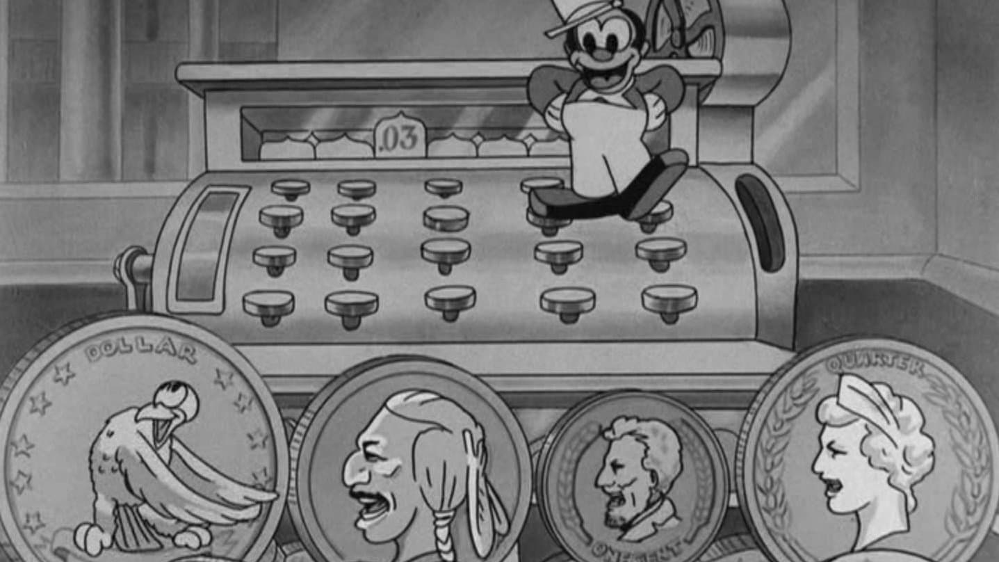 We're in the Money backdrop