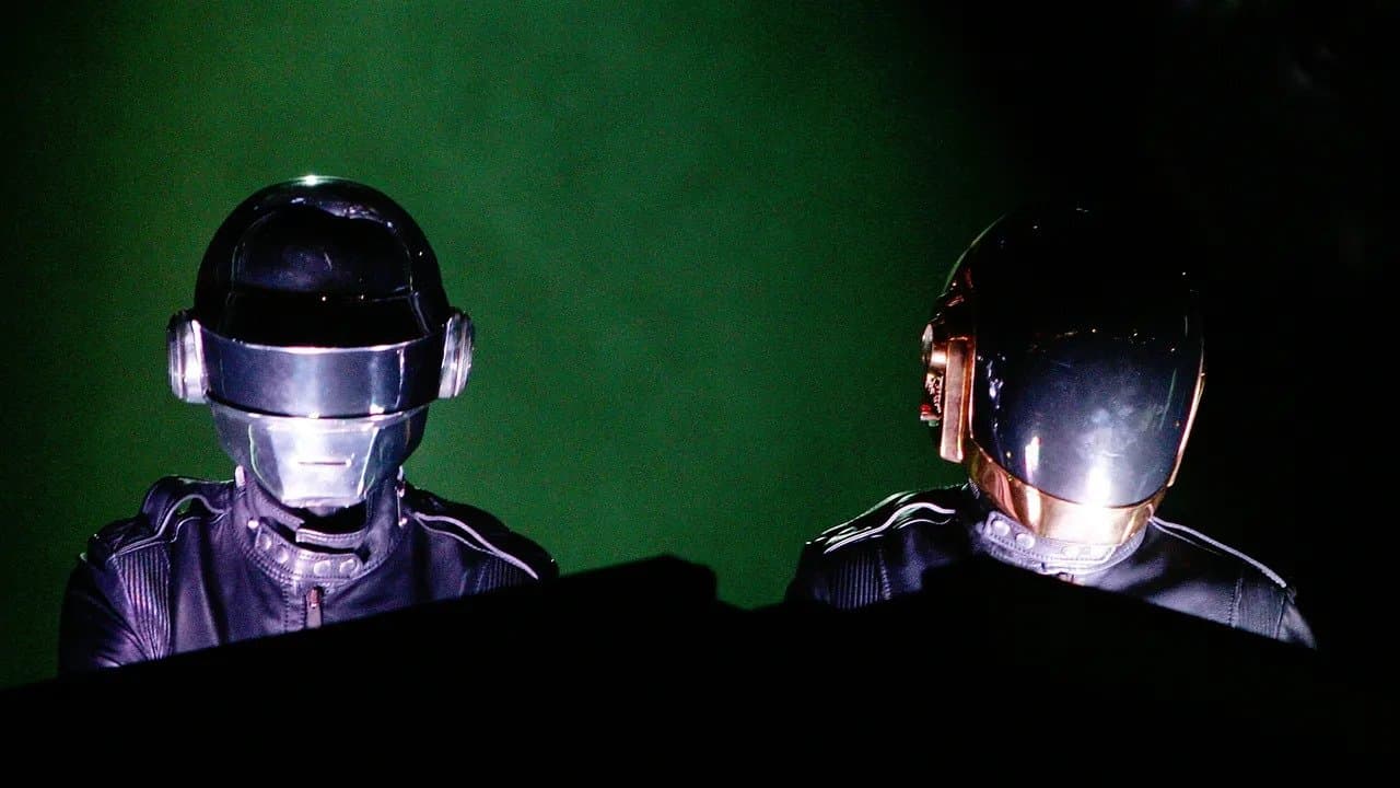 Daft Punk - Alive 2007 - Live Album Concert in Paris backdrop