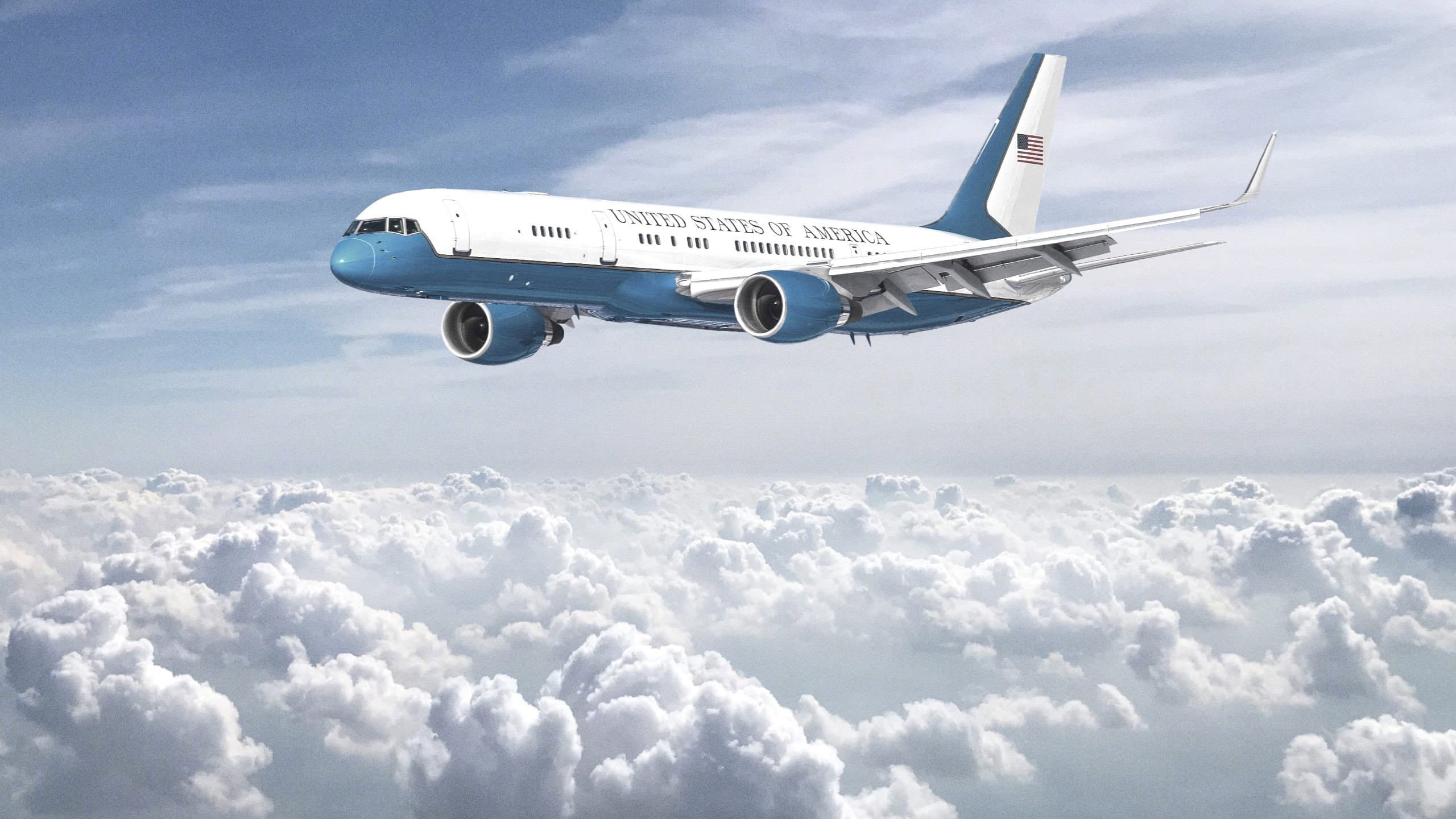 Secret Access: Air Force One backdrop
