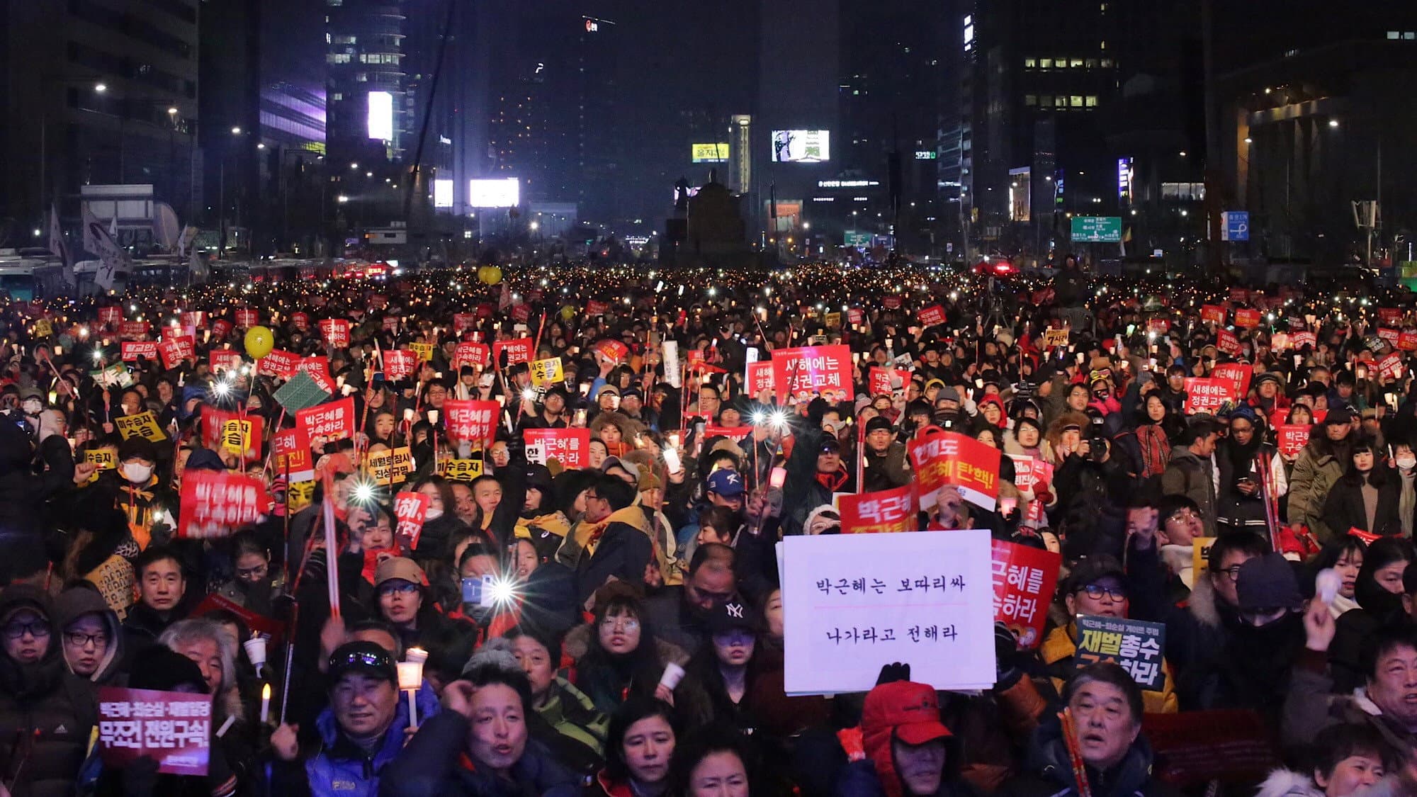 Light A Candle, Write A History - Candlelight Revolution backdrop