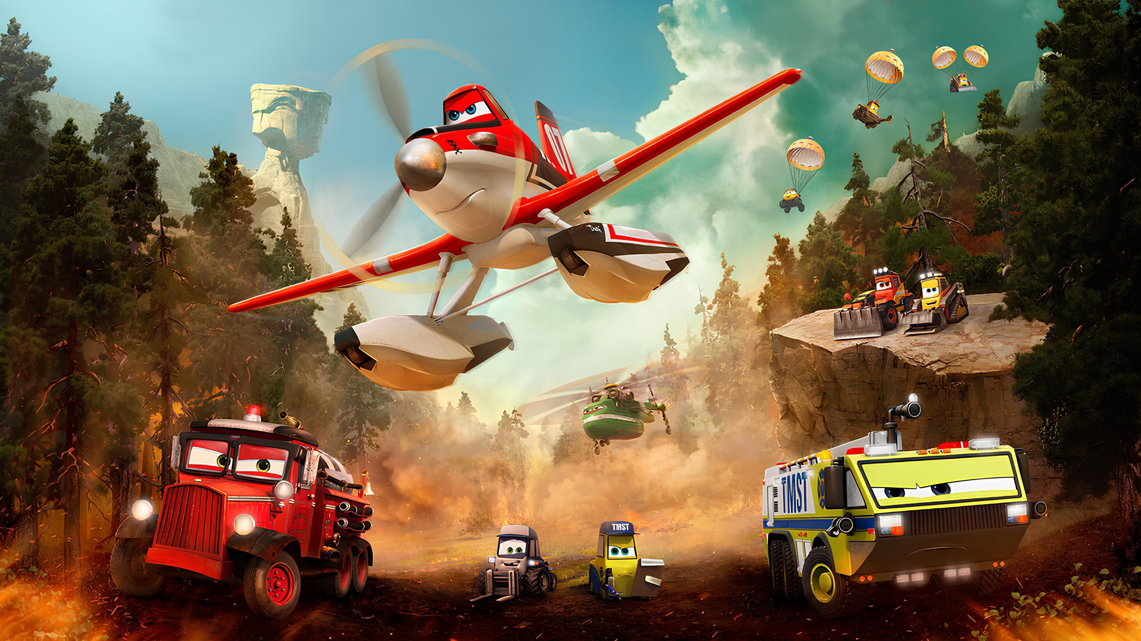 Planes: Fire & Rescue backdrop