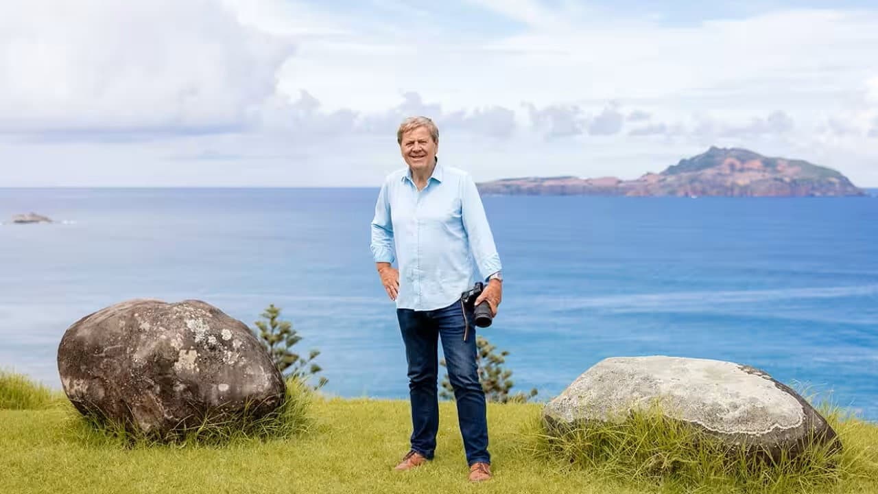 Chasing the Light: Norfolk Island backdrop