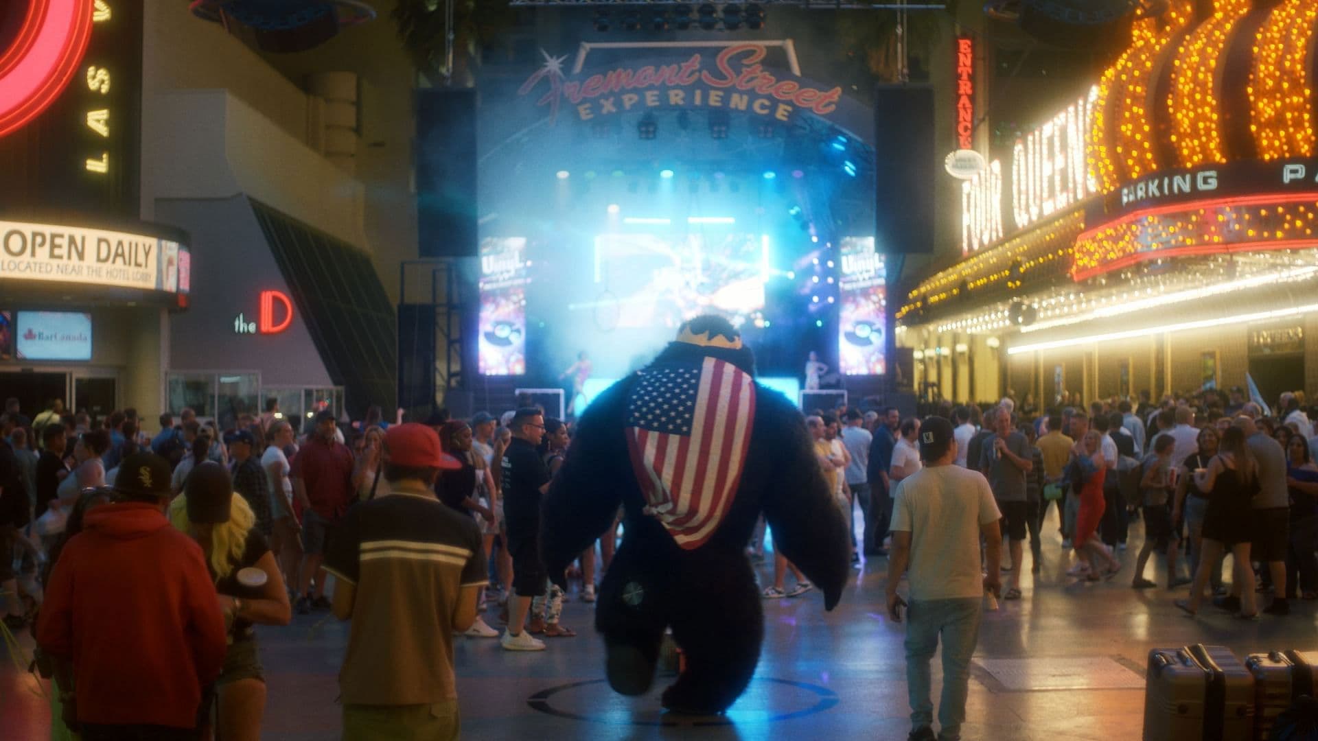 Las Vegas and the American Dream backdrop