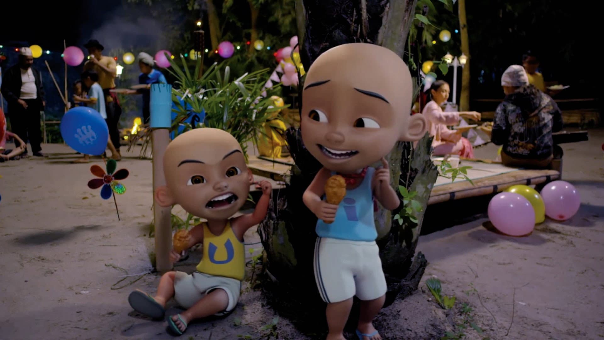 Upin & Ipin: Jeng Jeng Jeng! backdrop
