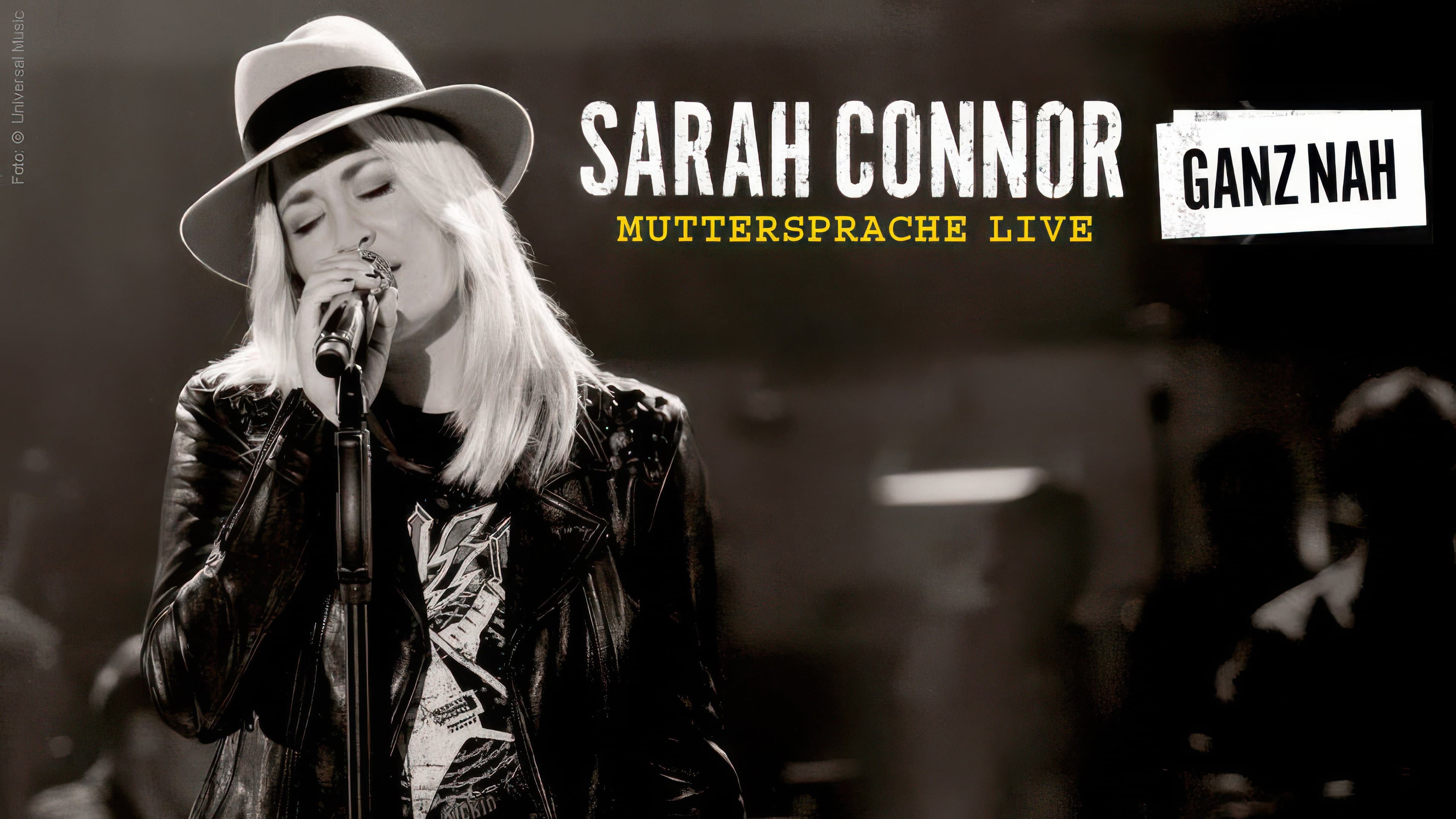 Sarah Connor: Muttersprache Live backdrop