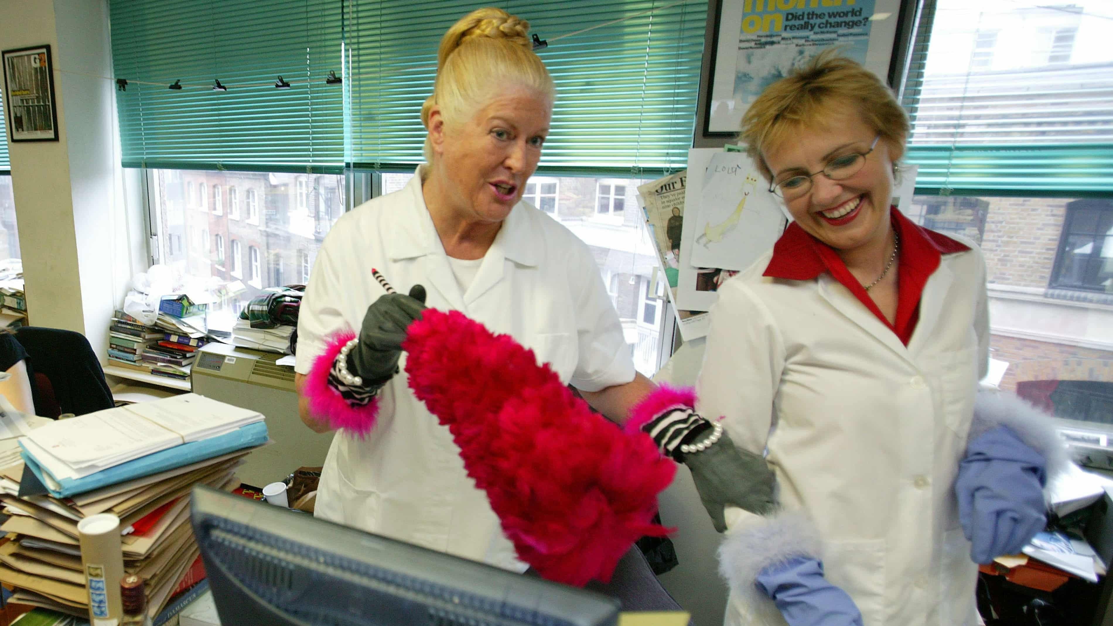 When Kim & Aggie Went To Hospital backdrop