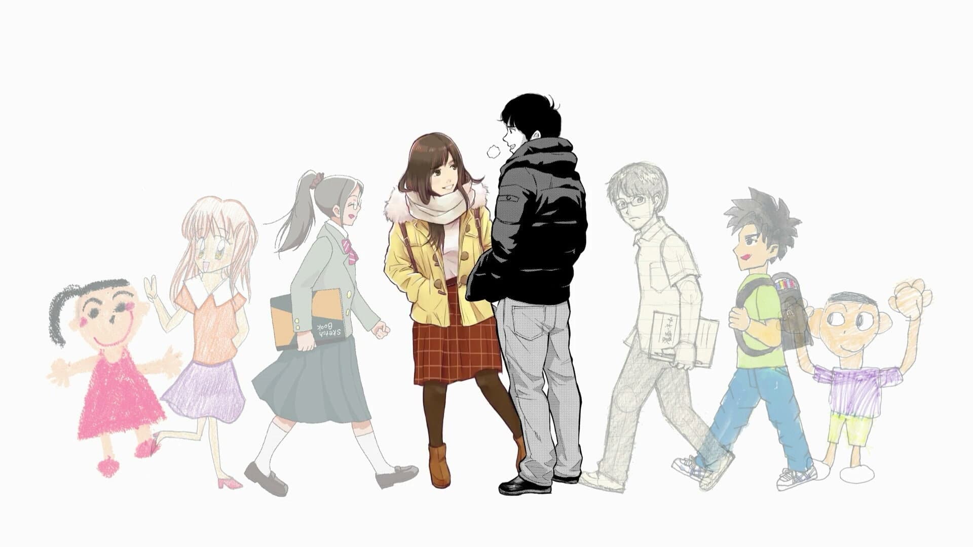 CHERRY AND VIRGIN backdrop