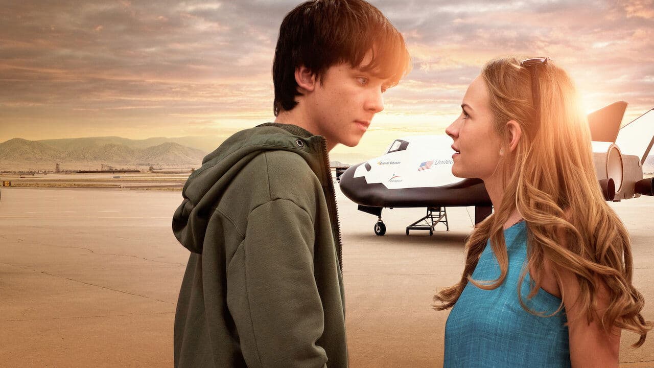 The Space Between Us backdrop