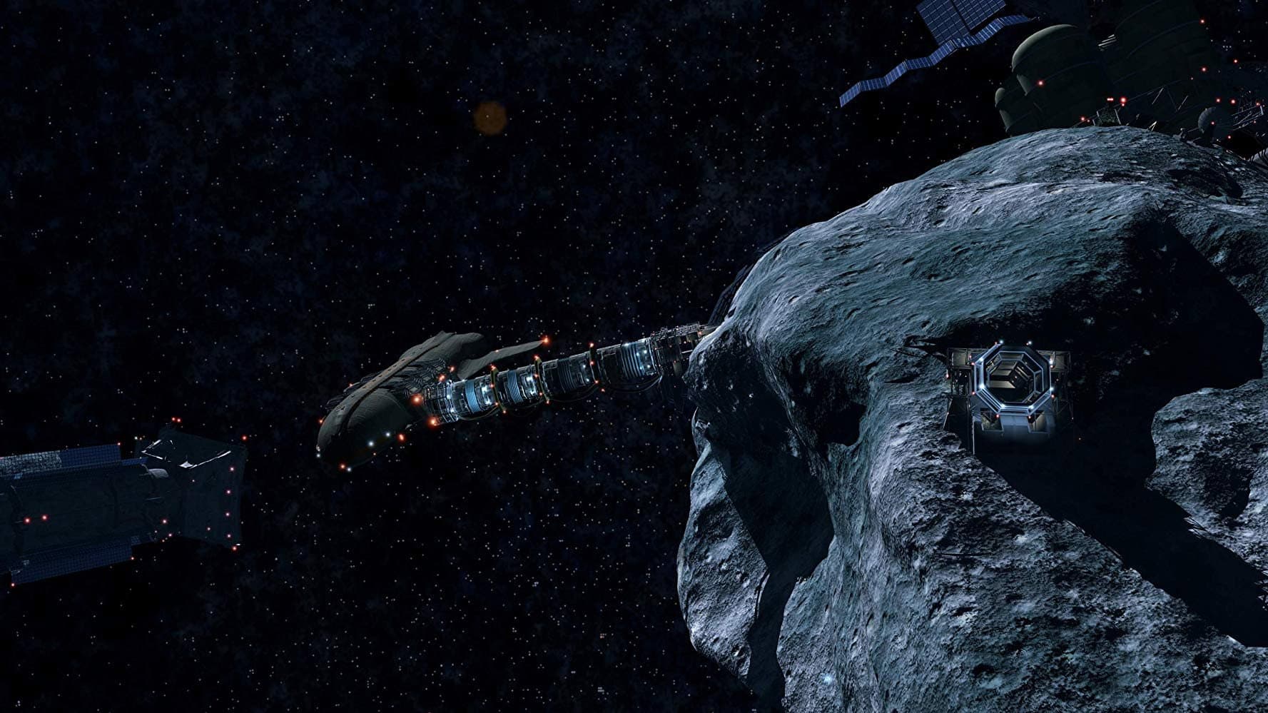 Cosmic Fireballs backdrop