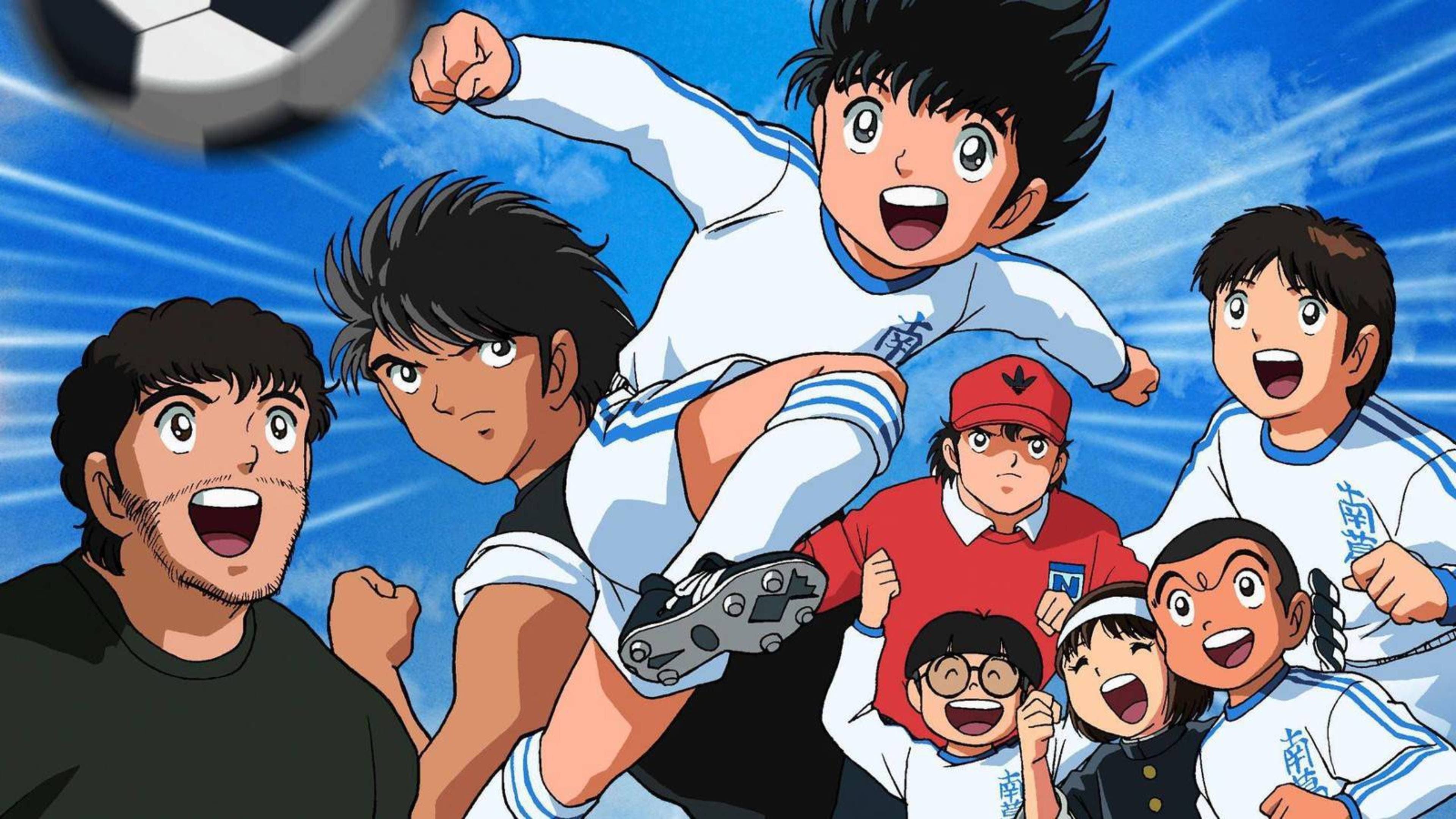 Captain Tsubasa Movie 04: The Great World Competition!! The Junior World Cup backdrop