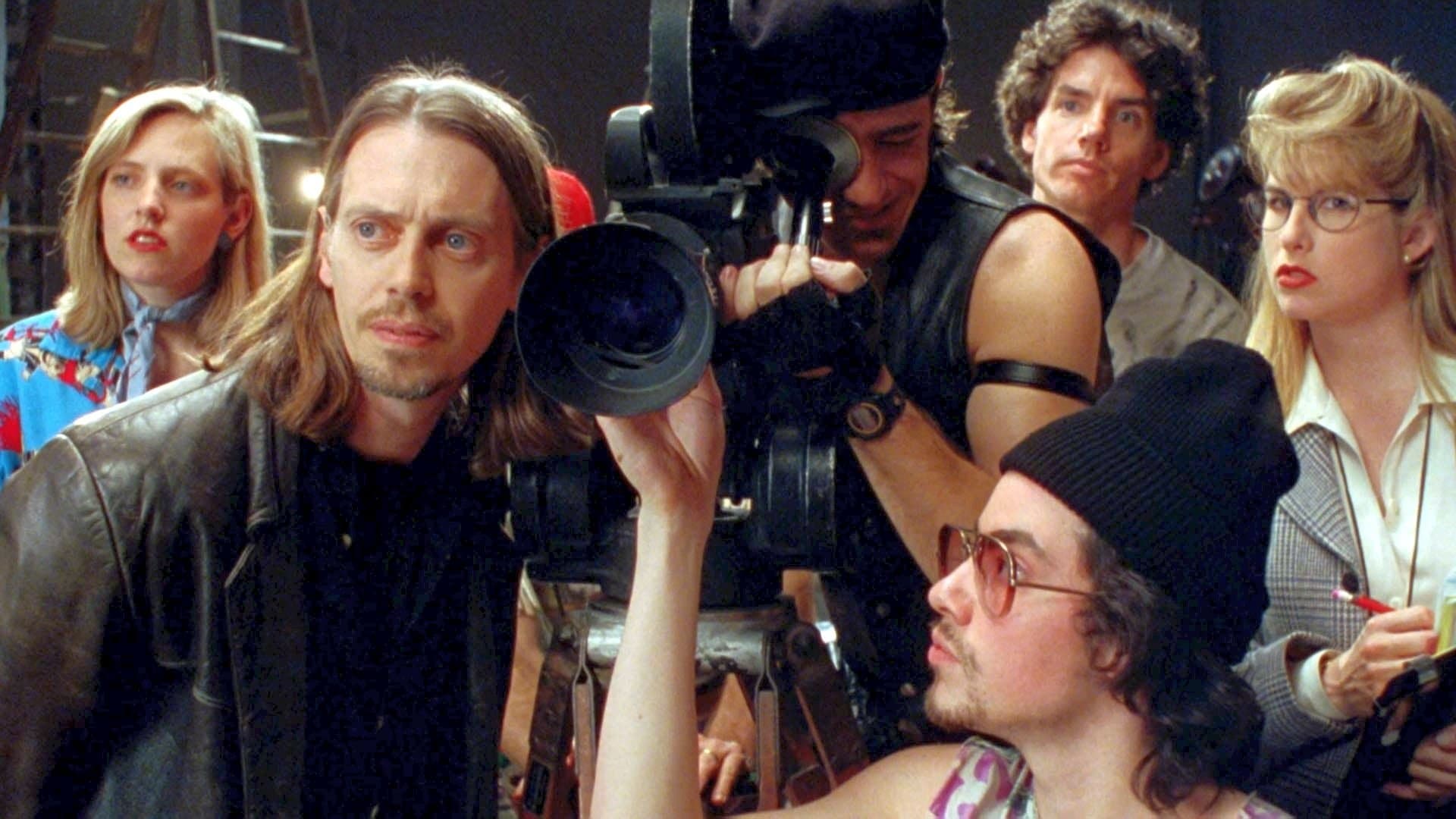 Living in Oblivion backdrop