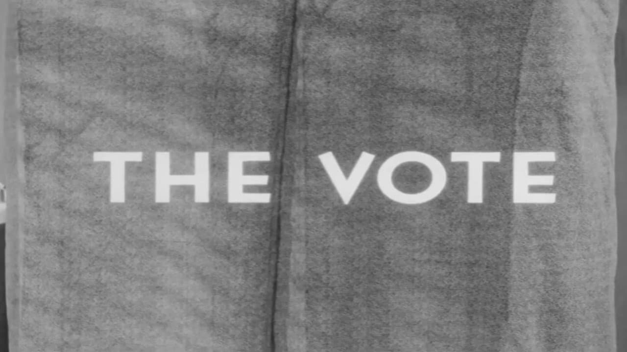 The Vote backdrop
