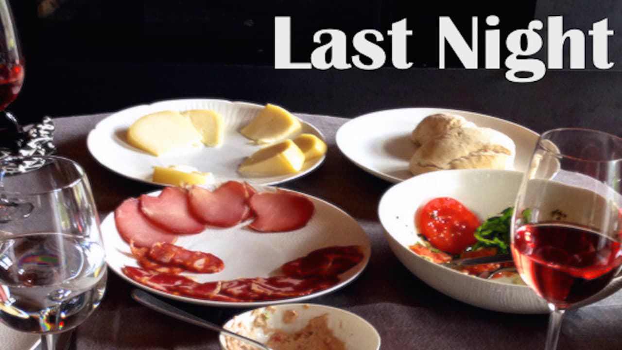 Last Night backdrop