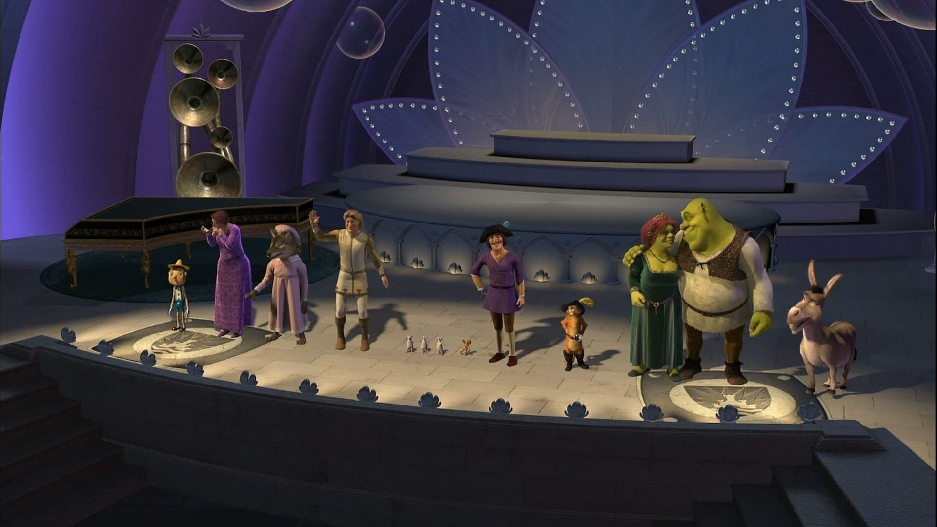 Far Far Away Idol backdrop