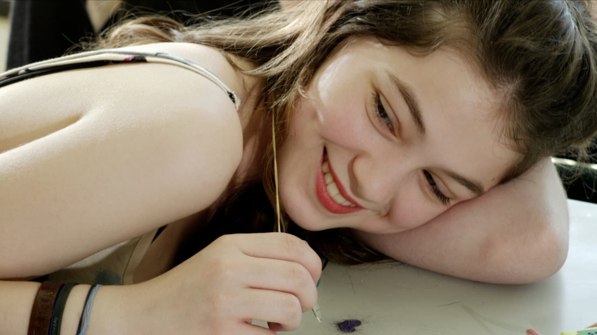 C as in Cut backdrop