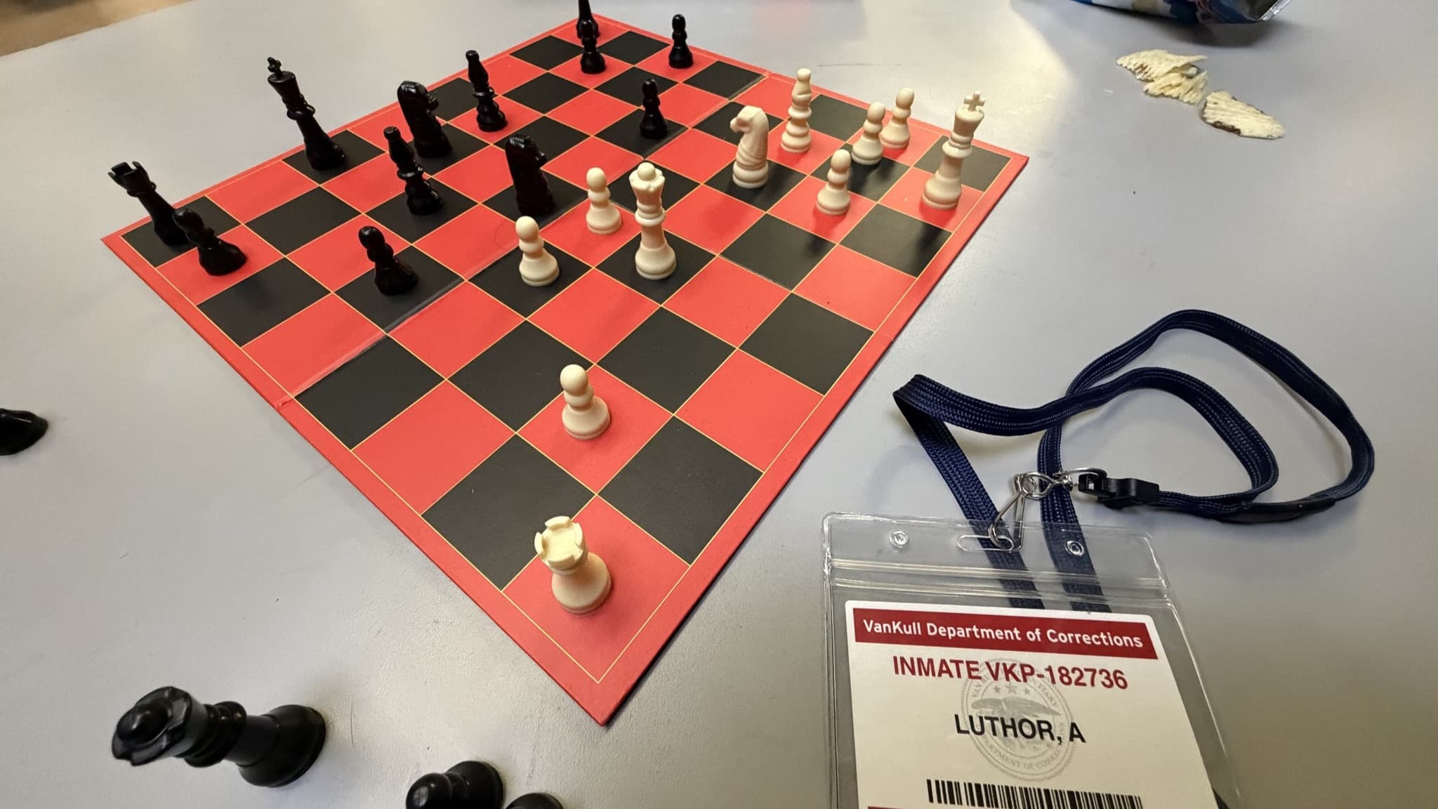 Man of Tomorrow backdrop