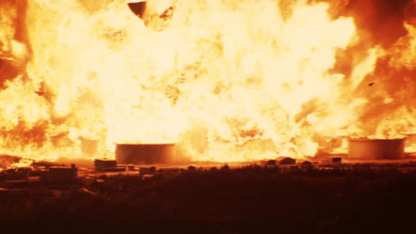 Conflagration backdrop