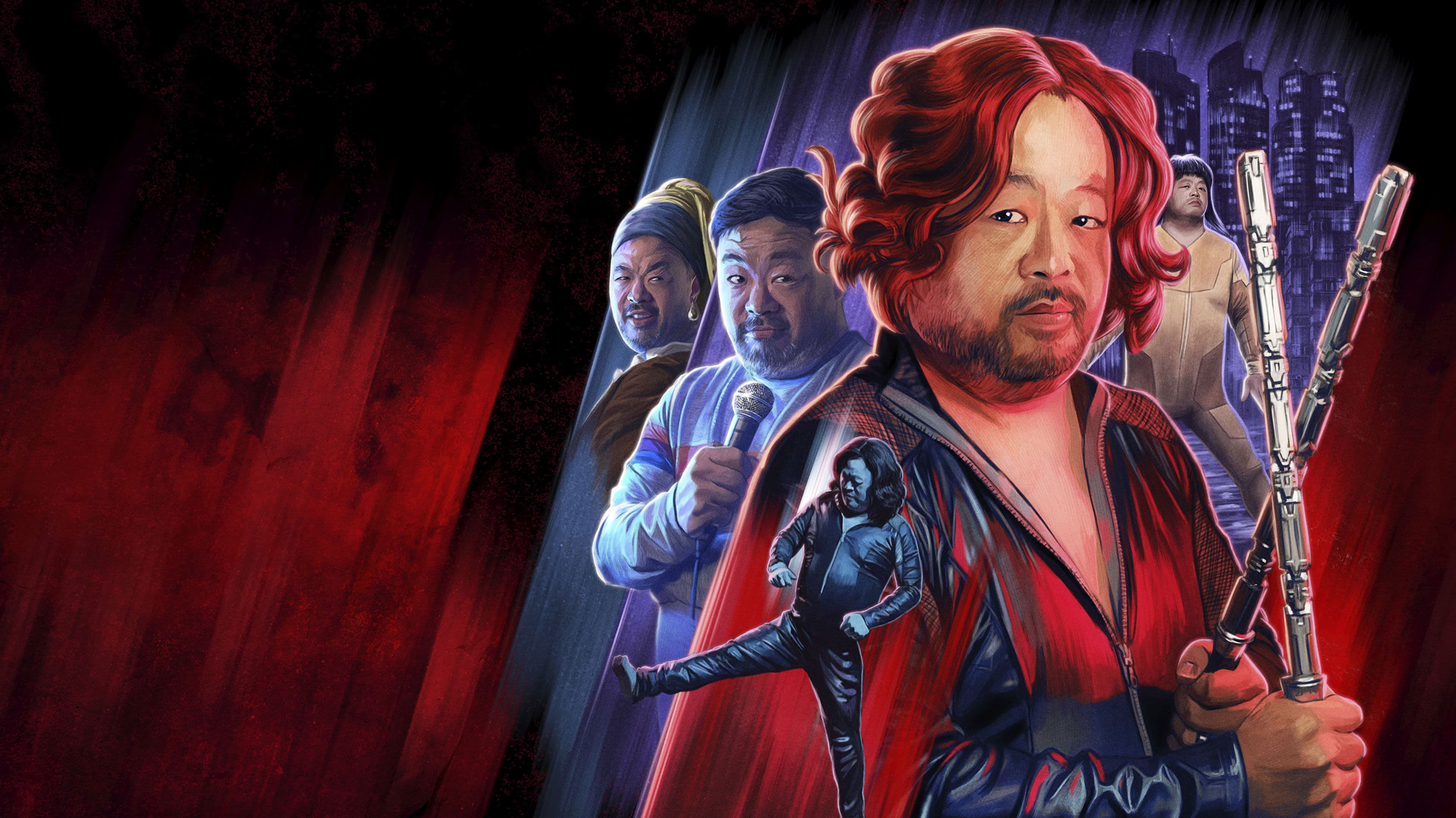 Chris Grace: As Scarlett Johansson backdrop