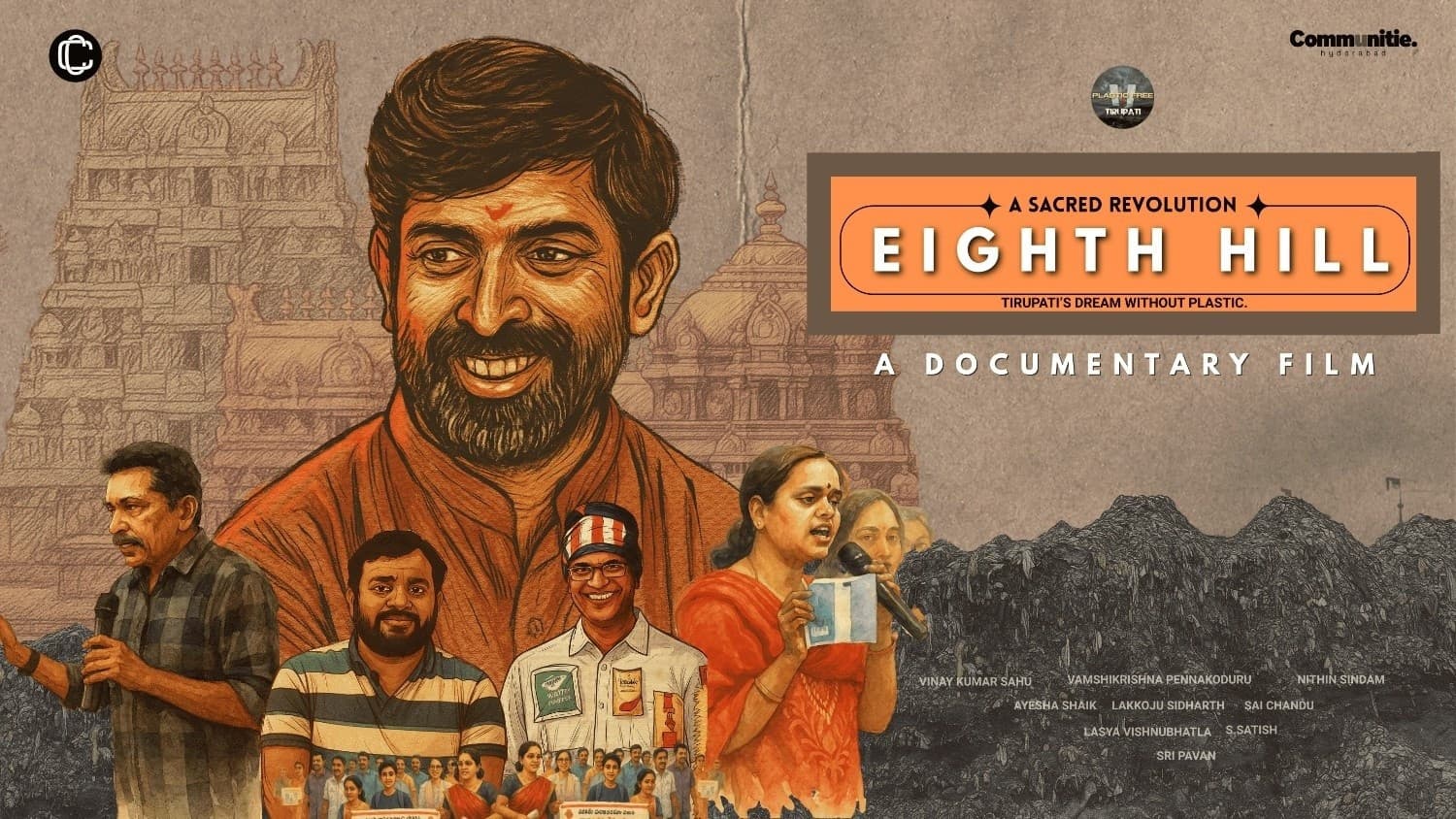 Eighth Hill - A Sacred Revolution: Tirupati's Dream without Plastic backdrop