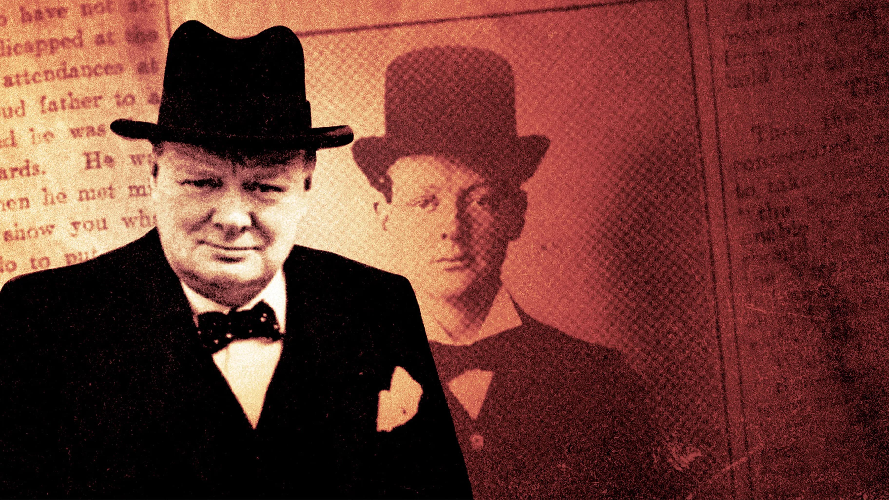 Winston Churchill: A Giant in the Century backdrop