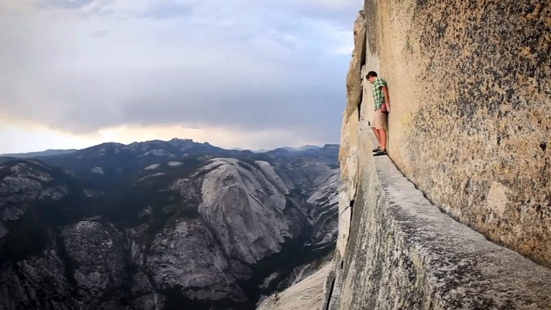 Alone On The Wall backdrop