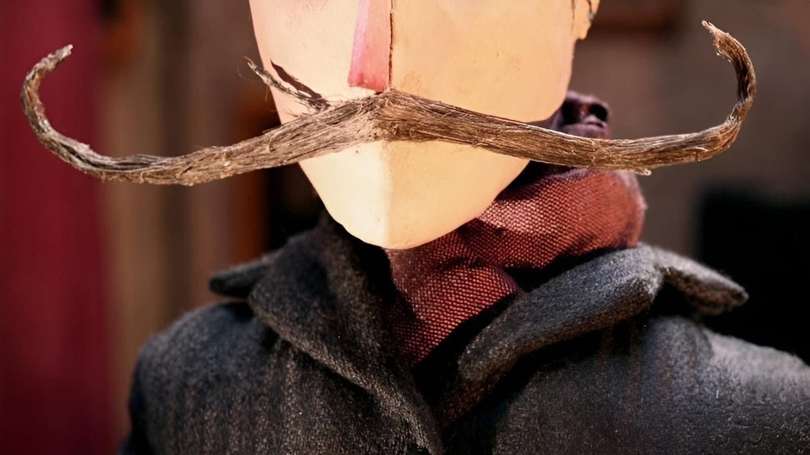 The Moustache backdrop