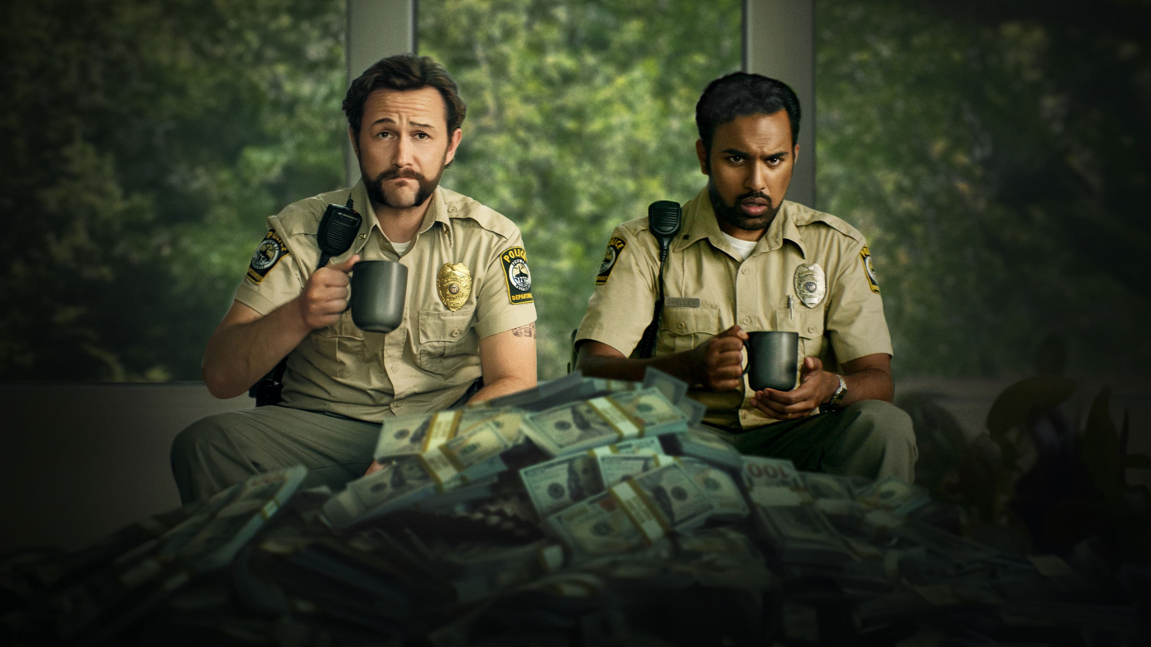 Greedy People backdrop